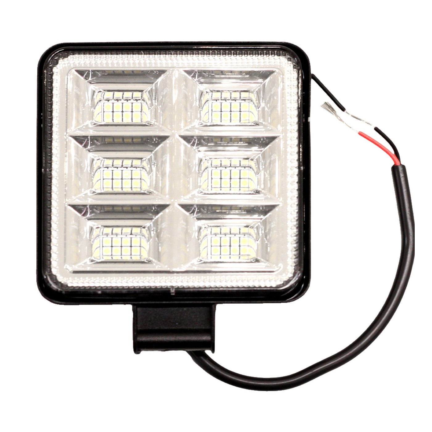 Faro Auxiliar Led Cuadrado 36 Leds 108w Luz Blanca Lux Led Off Road