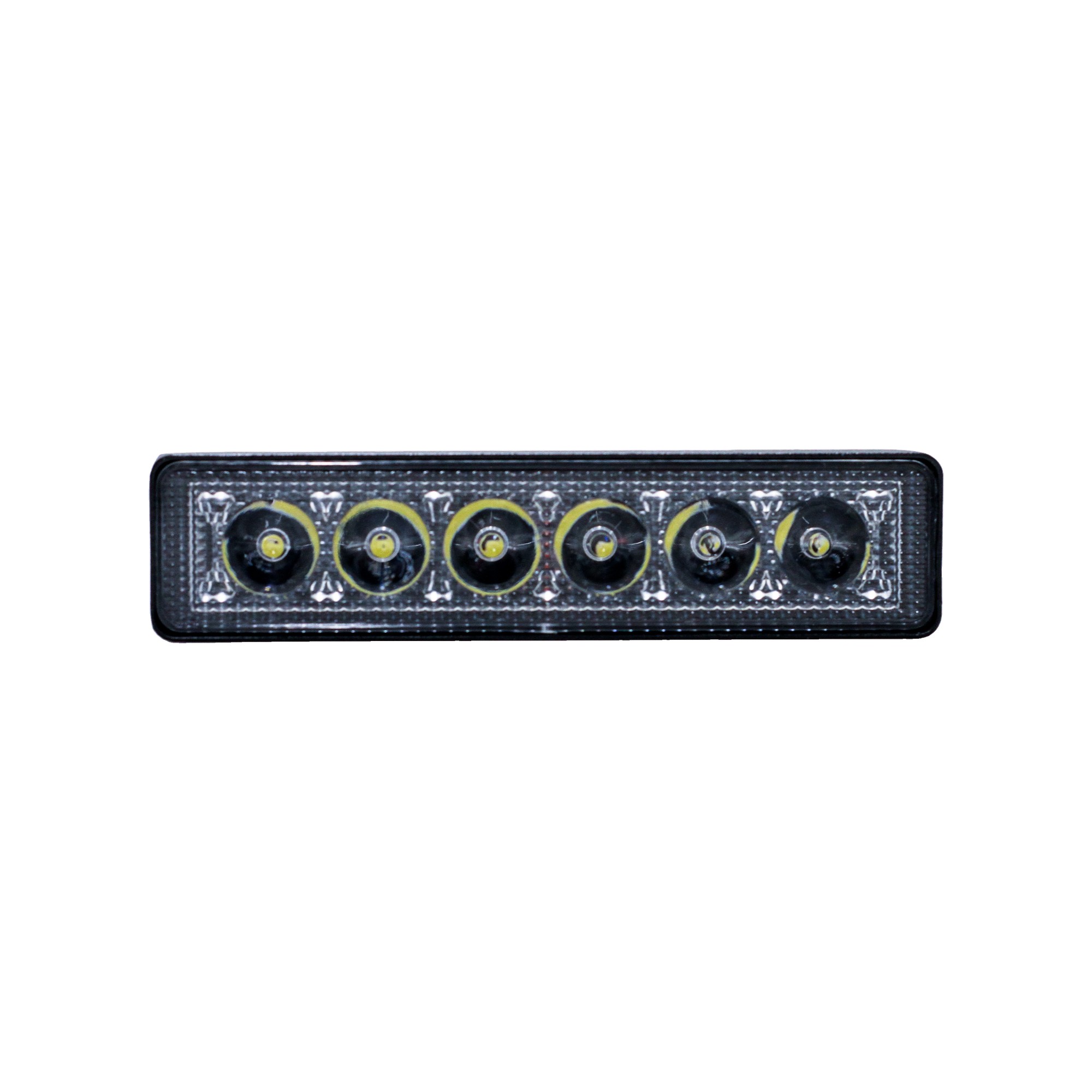 Faro Auxiliar Led Rectangular 18w 6 Leds Luz Blanca 12v 24v Spot Lux Led