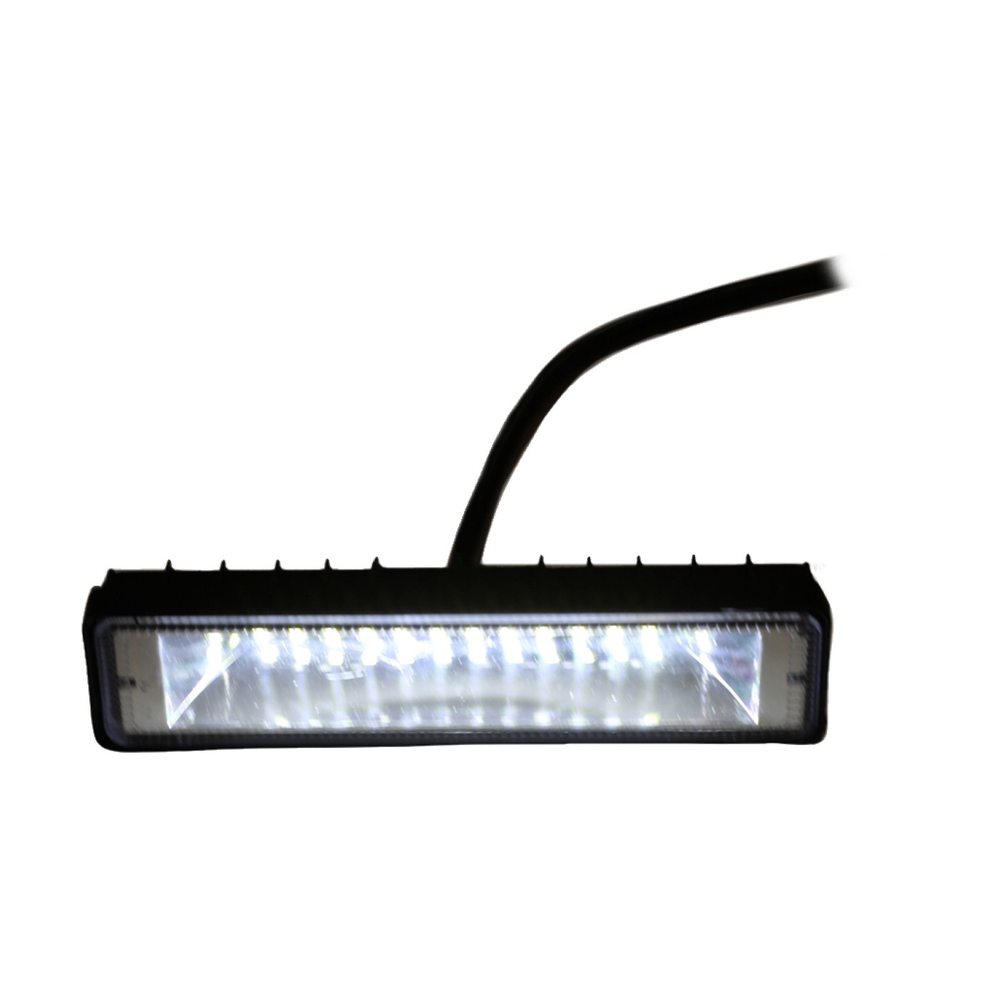 Faro Auxiliar Led Rectangular 72w 12 Leds 5050 Smd 12v 24v Luz Blanca Lux Led