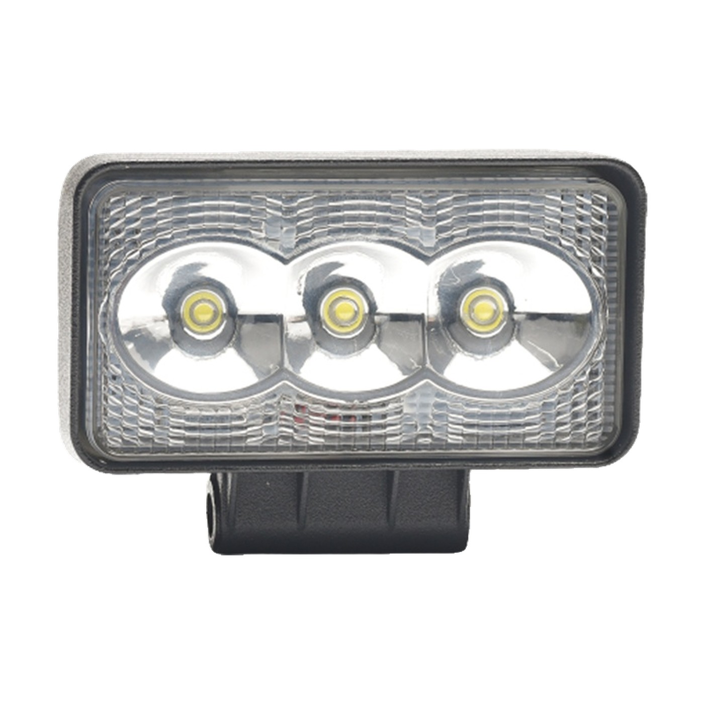 Faro Auxiliar Led Rectangular 9w 3 Leds 12v 24v Luz Blanca Spot Lux Led