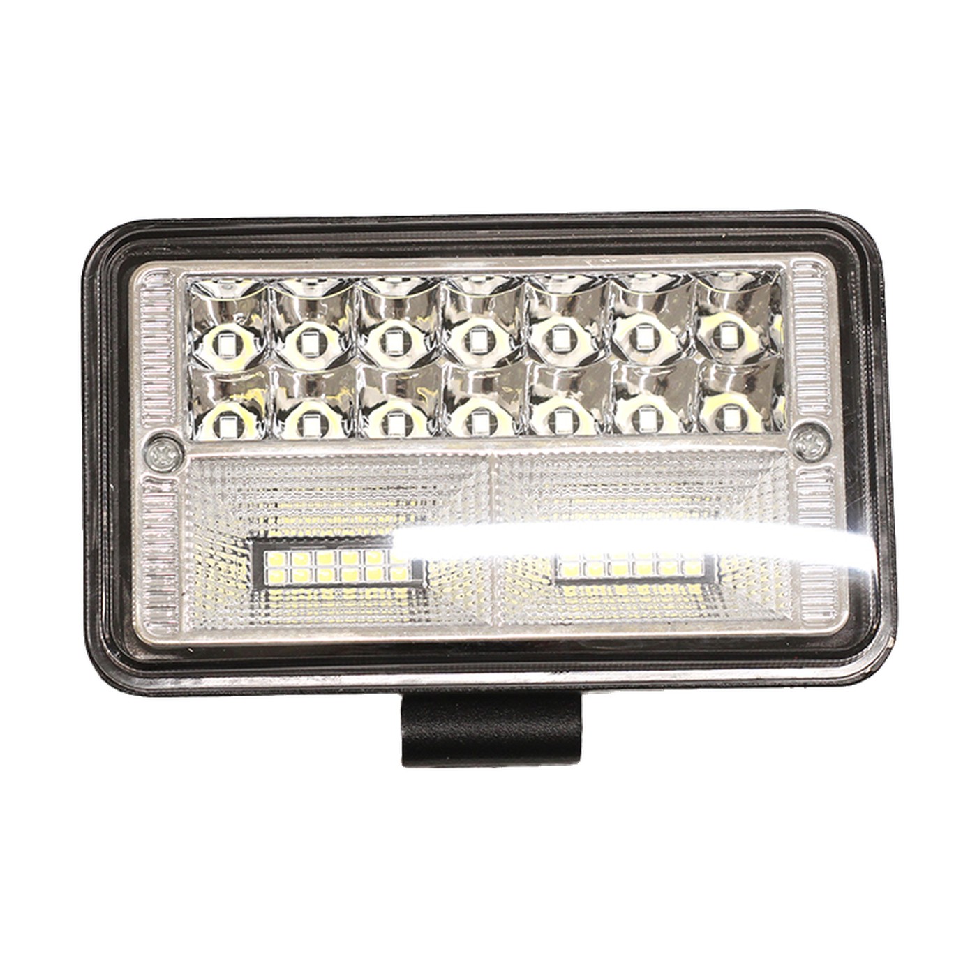 Faro Auxiliar Led Rectangular 26 Leds 57w Luz Blanca Lux Led Off Road