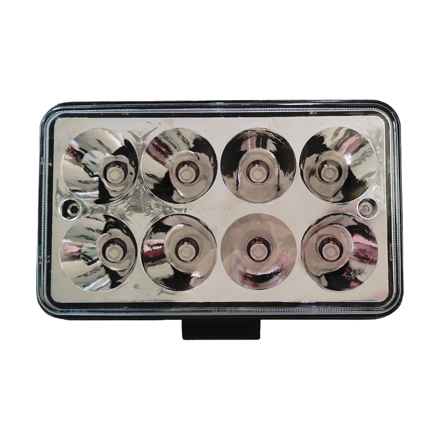 Faro Auxiliar Led Rectangular 24w 8 Leds Luz Blanca 12v 24v Spot Lux Led