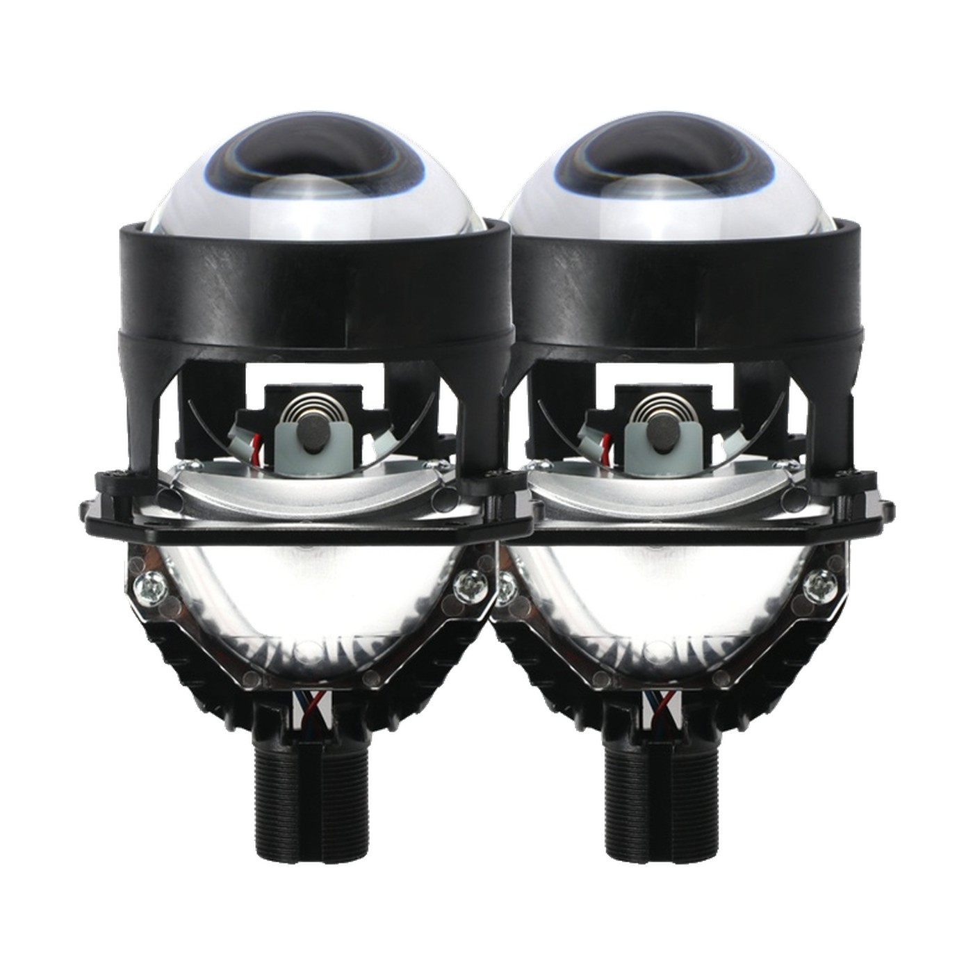 Juego Proyectores Led Dos Y Media Pulgadas Con Lupa Para Instalar En Optica Lux Led Mini