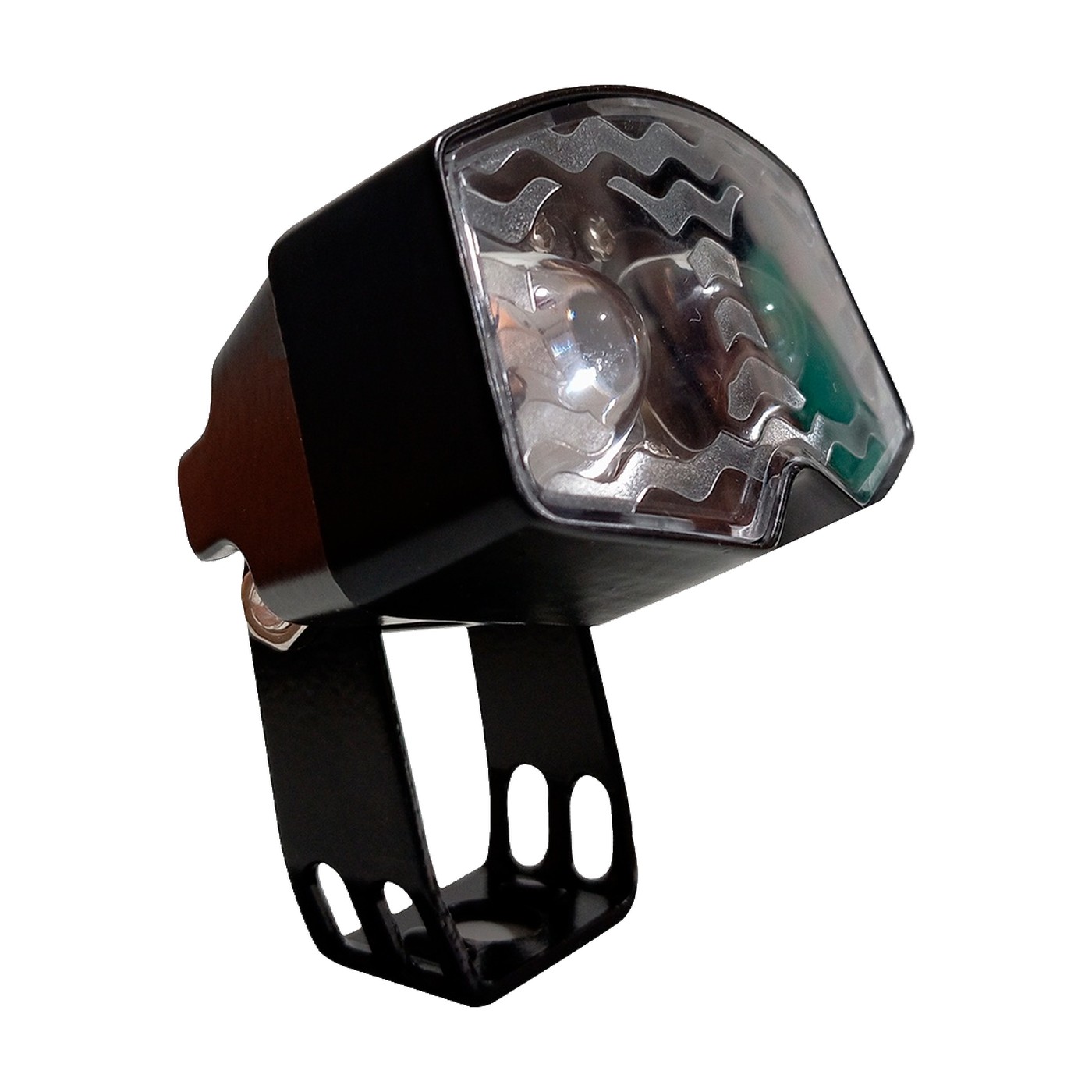 Faro Auxiliar Led 45w 1 Led Luz Blanca Y Ambar Estable 9v 36v Lux Led