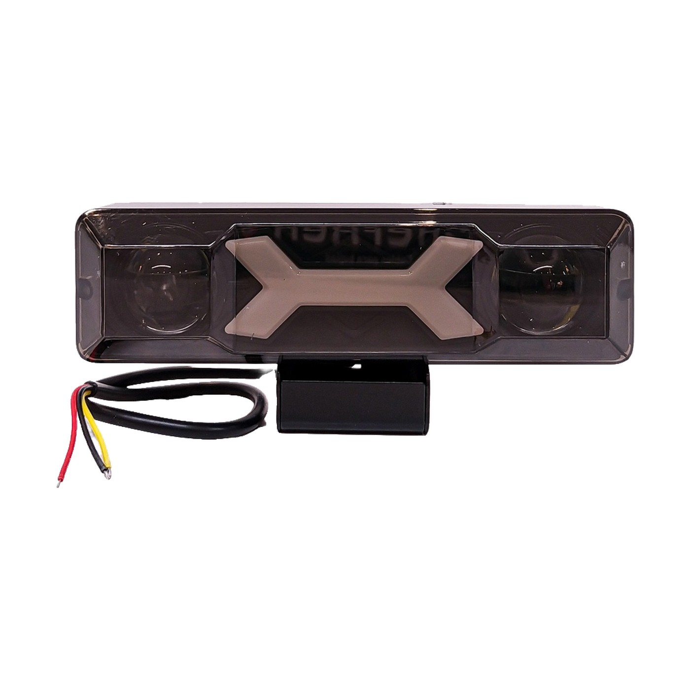 Faro Auxiliar Led 40w 9v 36v Luz Blanca Y Ambar Estable Y Flash 140x30x75 Mm Lux Led