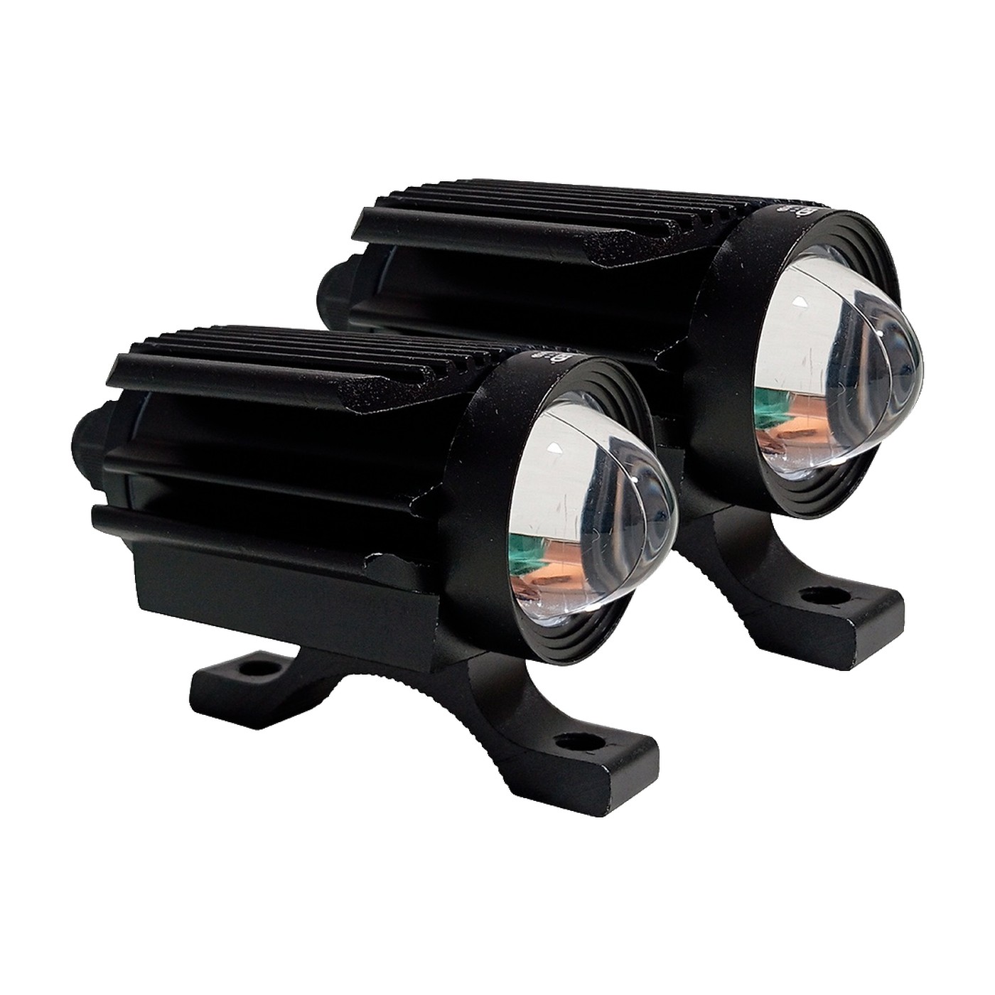 Faro Auxiliar Led 20w 9v 36v Luz Blanca Y Ambar Estable 65x90x30 Mm Lux Led