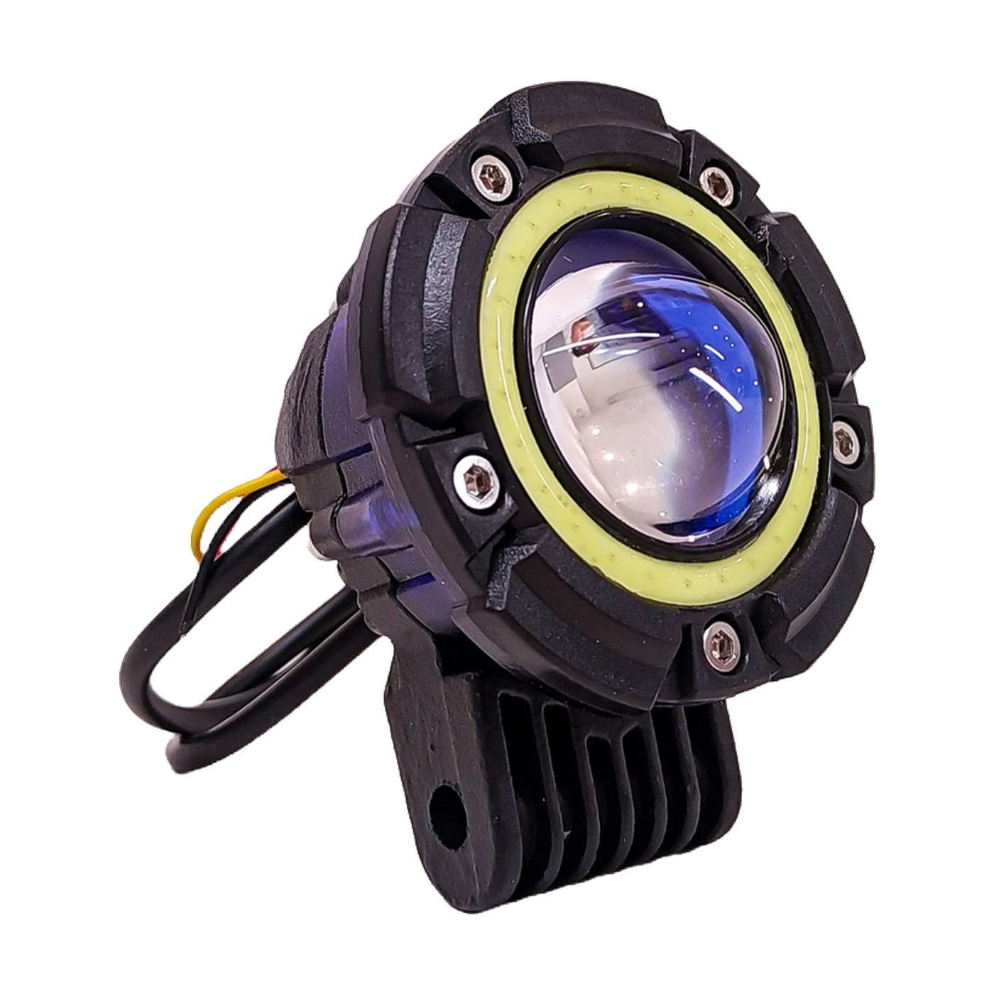 Faro Auxiliar Led 40w 9v 36v Flash Ojo De Angel Blanco 60x75 Mm Lux Led
