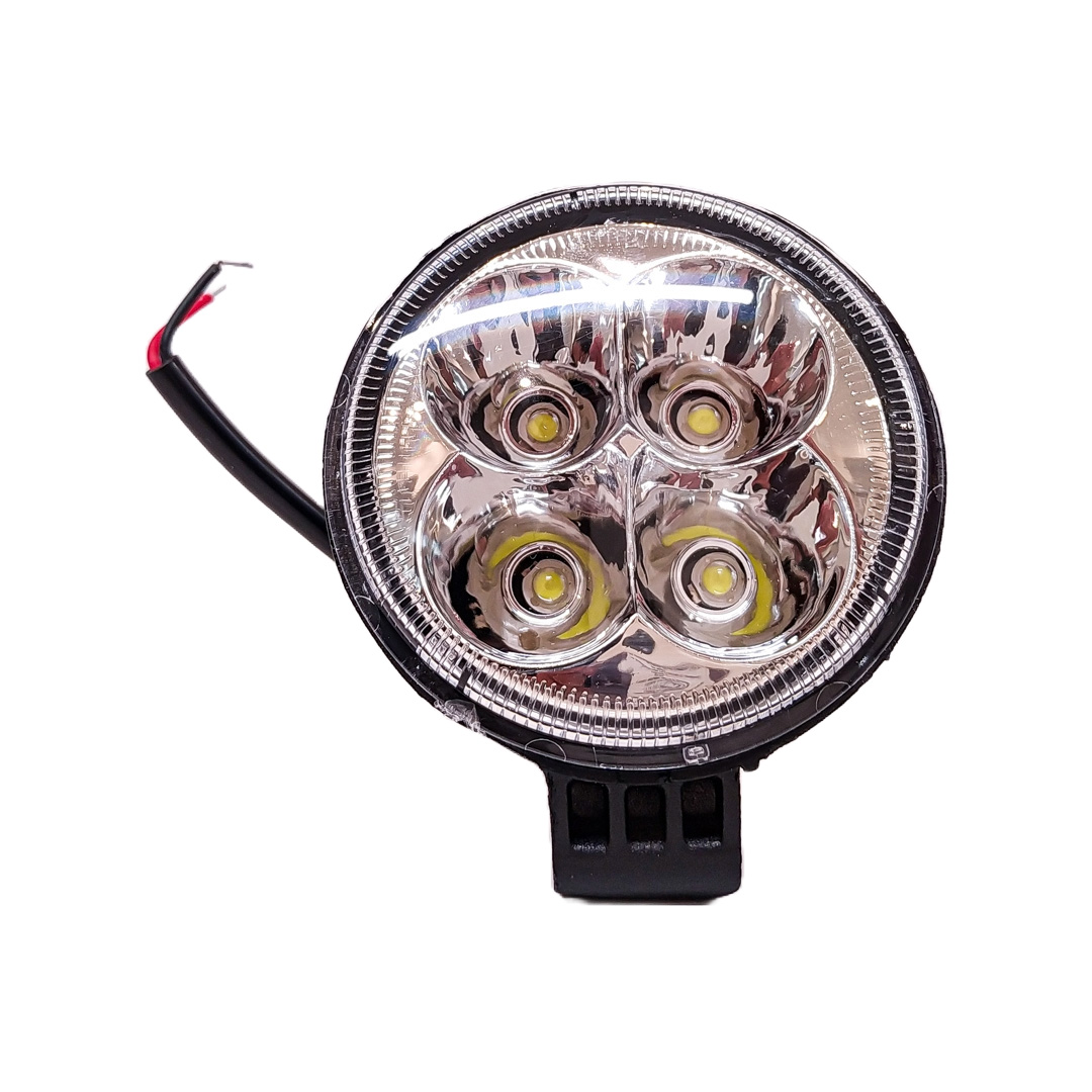 Faro Auxiliar Led 4 Leds 12w 9v 36v Luz Blanca 55 Mm Lux Led Universal
