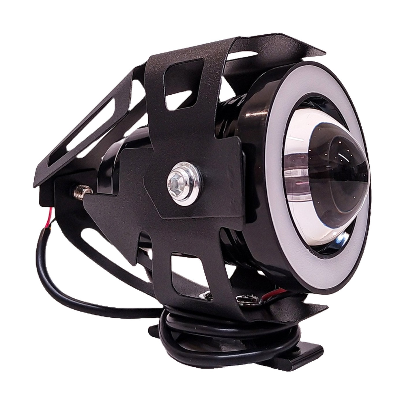 Faro Auxiliar Led 30w 9v 36v Flash Ojo De Angel Azul Rojo Violeta Verde Y Rosa Lux Led