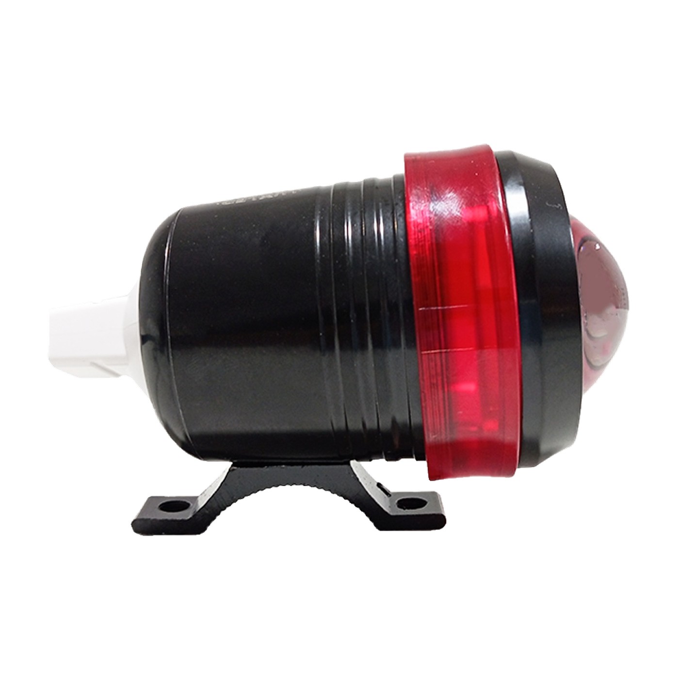 Faro Auxiliar Led 20w 9v 36v Luz Blanca Con Flash Aro Rojo 110x65 Mm Lux Led