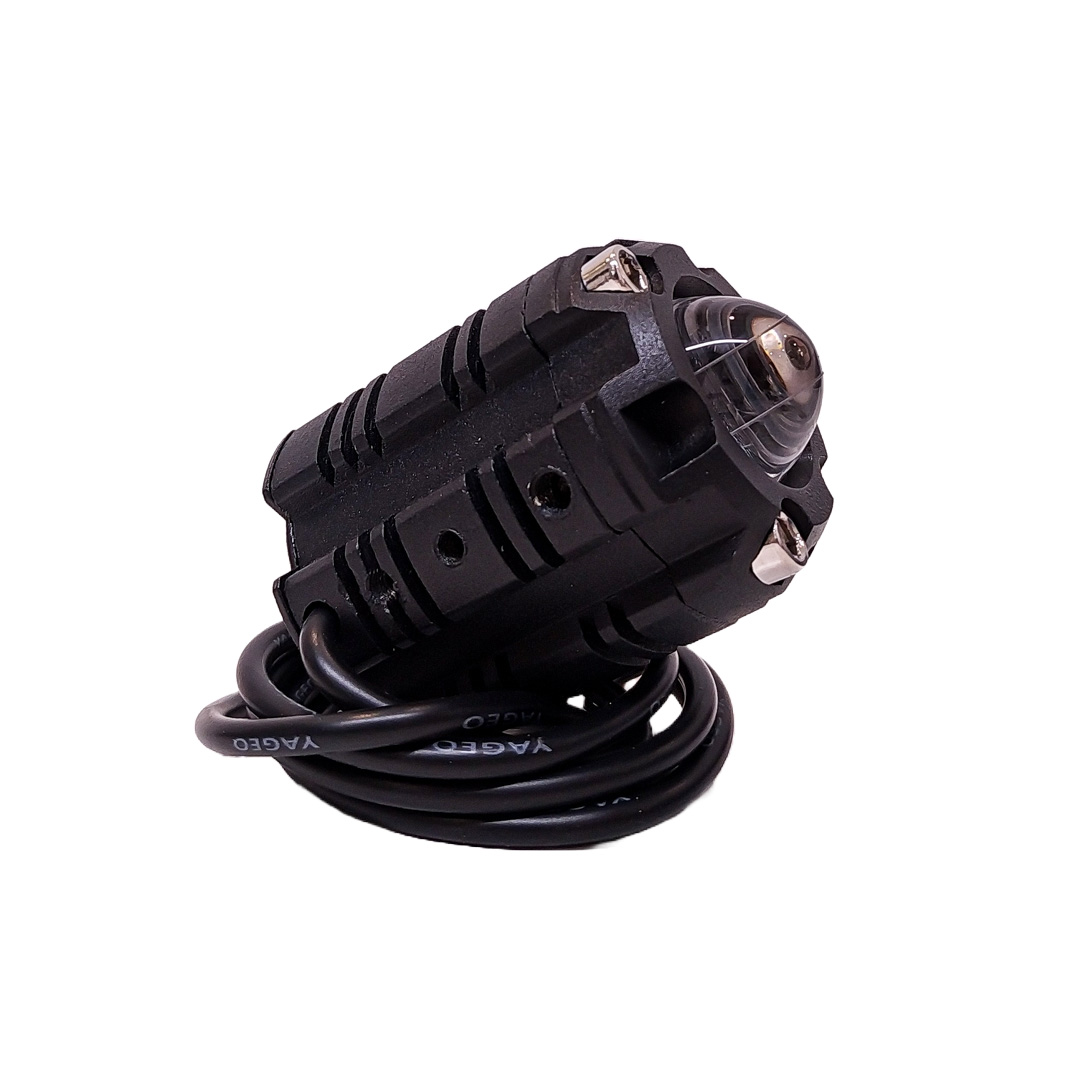Juego X2 Faros Auxiliares Led 18w 9v 36v Blanco Ambar Cambio De Luz Y Flash Lux Led