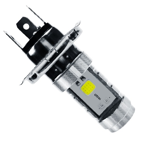 Lampara Led H4 Para Moto 12v 12w Lux Led Gold Faro Delantero
