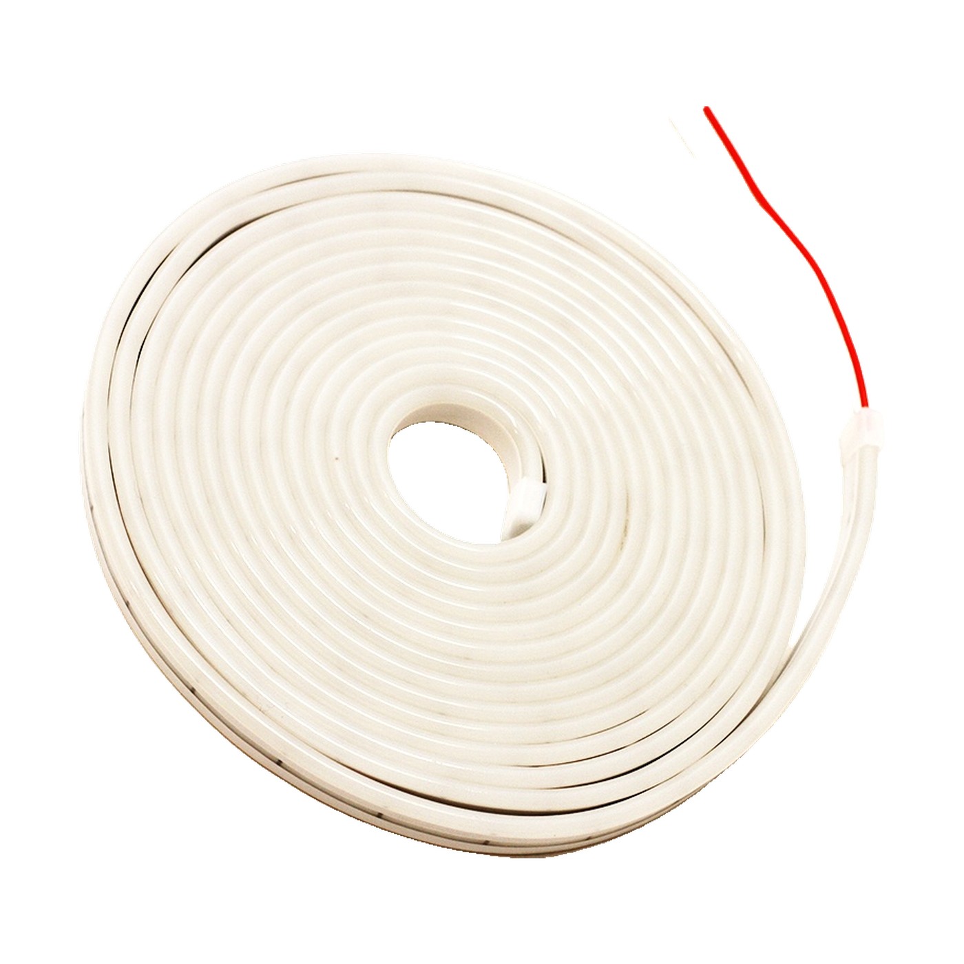 Rollo Tira Led Neon 5 Metros Ultra Brillosa Luz Blanco 12v Lux Led