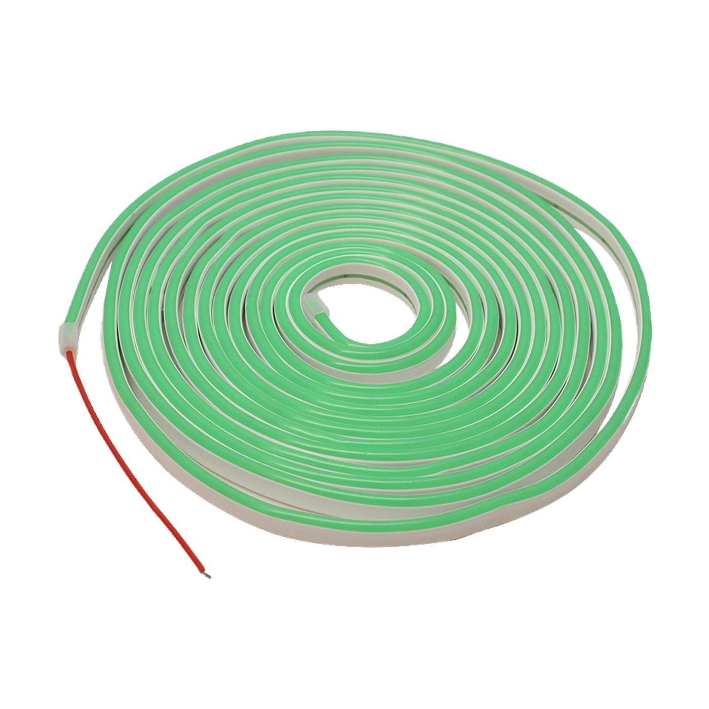 Rollo Tira Led Neon 5 Metros Ultra Brillosa Luz Verde 12v Lux Led