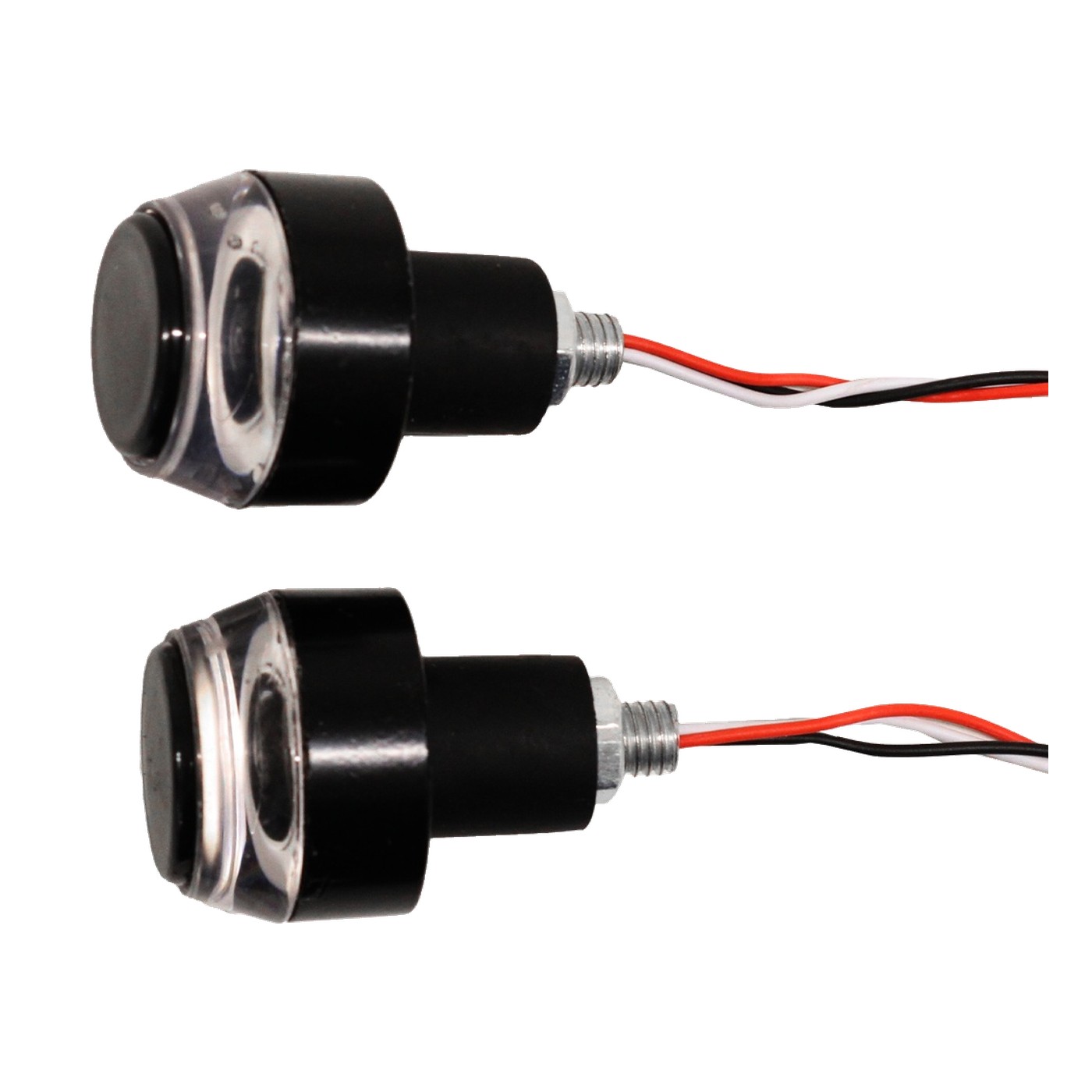 Faros De Giro Led Universal Para Embutir Blanco Ambar 12v Juego X2 Lux Led Moto