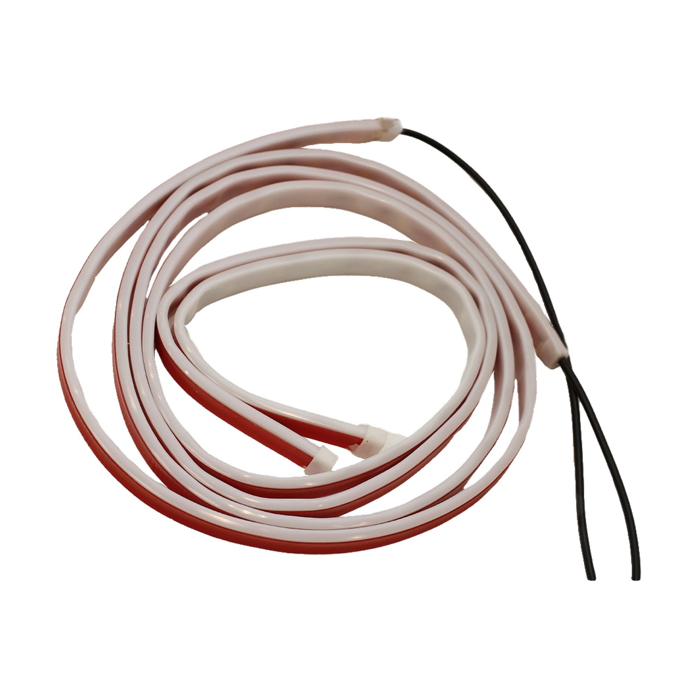 Juego X2 Tiras Led Autoadhesivas Para Puerta 12v Rojo Lux Led