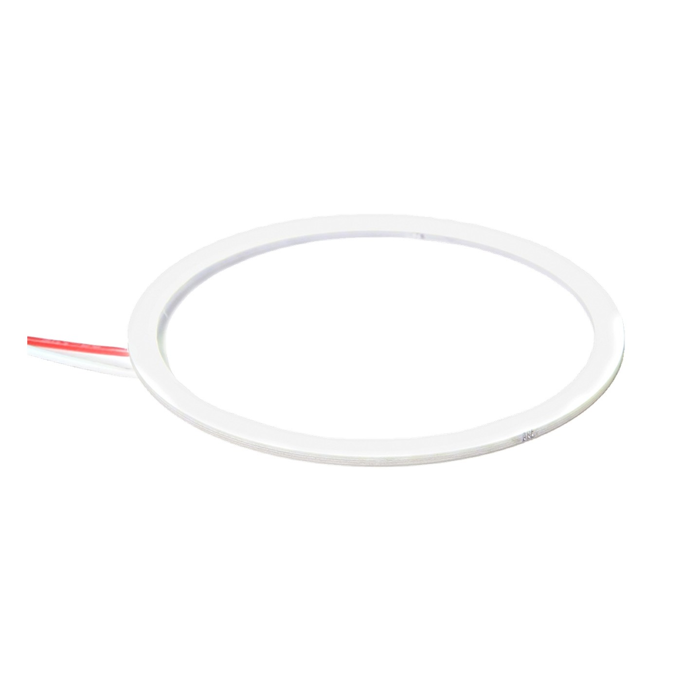 Juego Ojos De Angel Led Cob 80 Mm 12v Luz Blanca Lux Led Auto