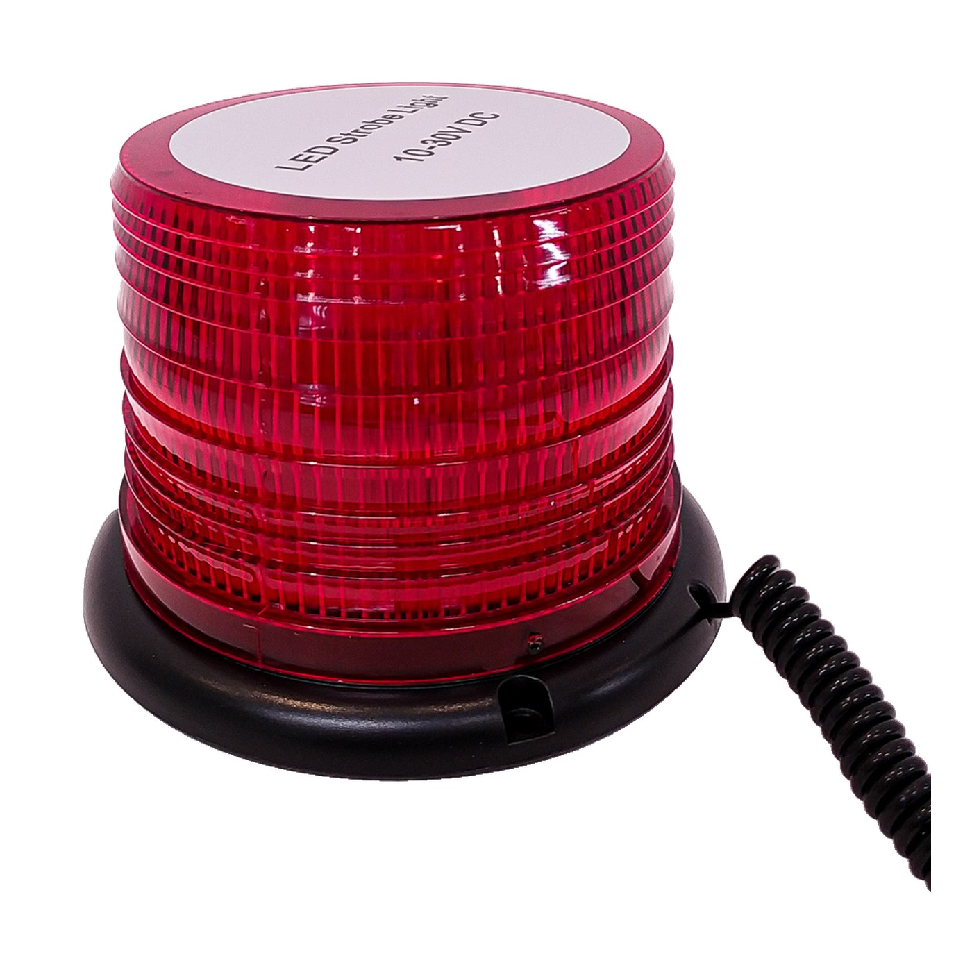 Baliza Giratoria Led Roja 12v 24v Con Toma 12v Lux Led Auto Camion