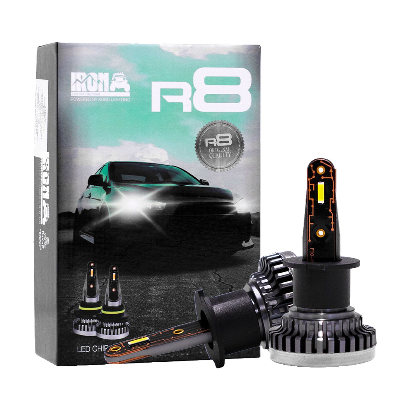 Kit Lamparas Led H3 Citroen C3 Picasso Iron Led R8 Slim 42w 12v Antiniebla