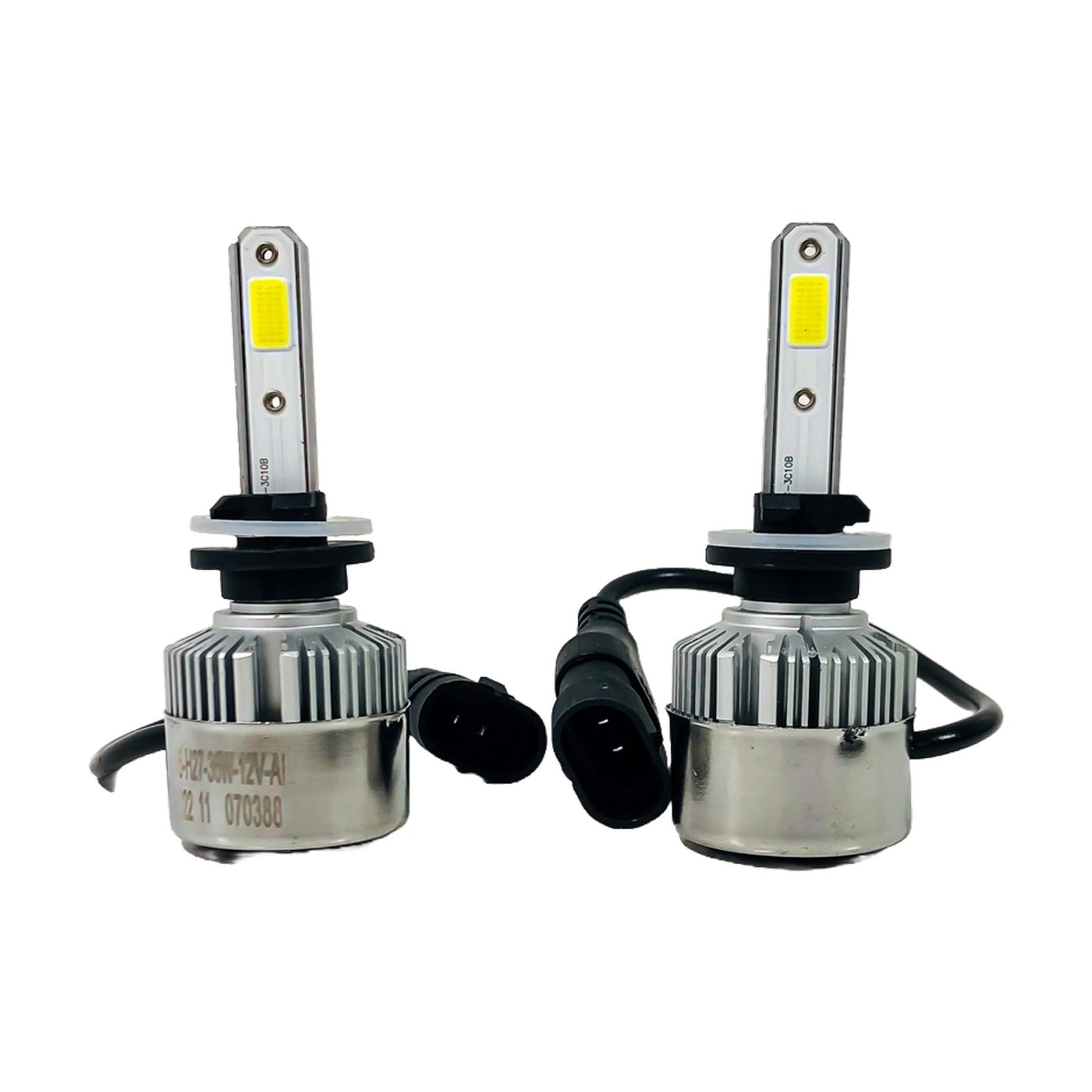 Kit Lamparas Led H27 Lux Led S6 Alta Definicion Cooler 32000lm 12v Para Faro