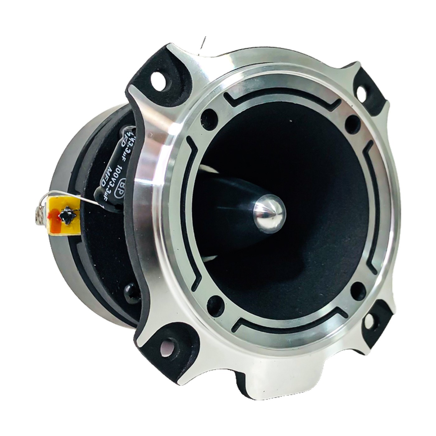 Tweeter Bala 3,5 Pulgadas 200w Rms 4 Ohm Diafragma De Titanio Para Auto Maverick