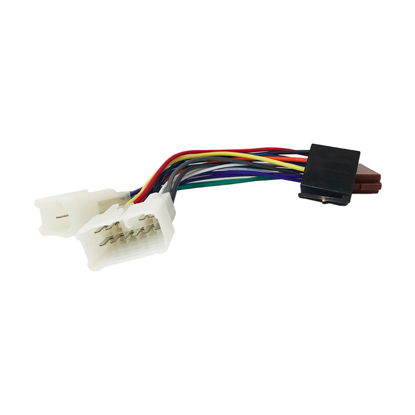Ficha Adaptadora Toyota A Iso Para Colocar Estéreo Arnés Sin Cortar Cables Maverick