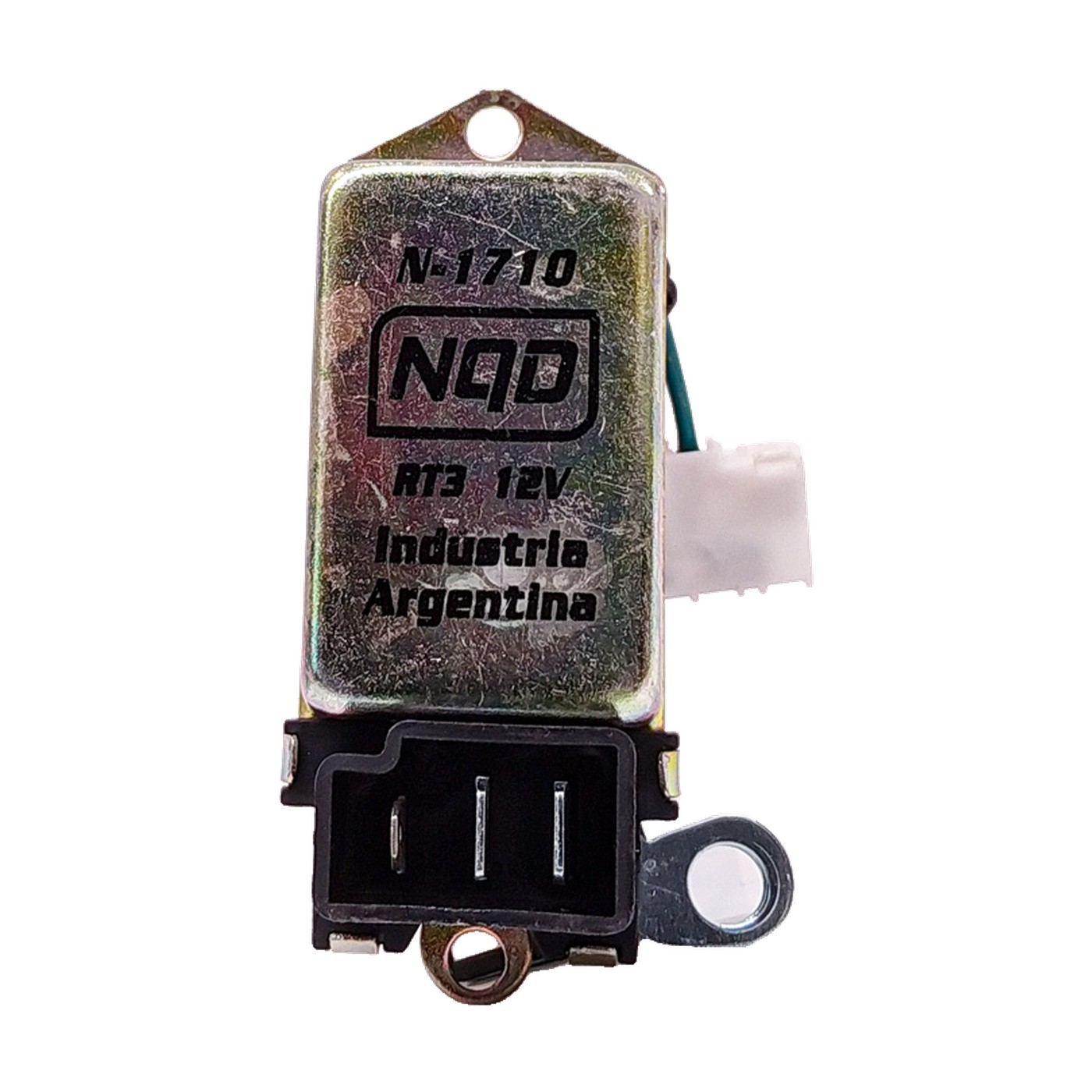 Regulador De Voltaje Alternador Nqd Para Rt3 Peugeot Con Alternador Tipo Indiel