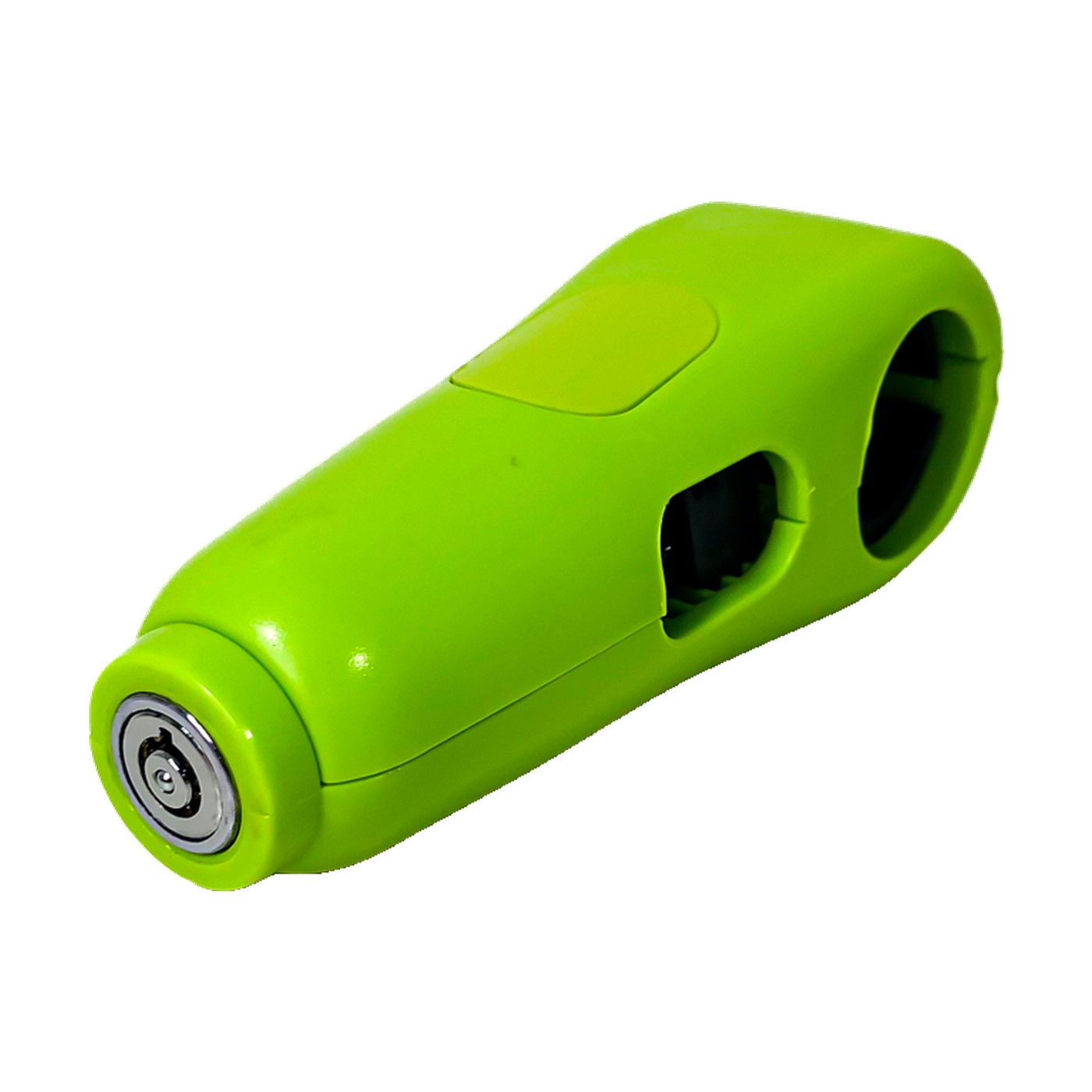 Traba De Freno Con Alarma Para Moto Universal Verde Oregon