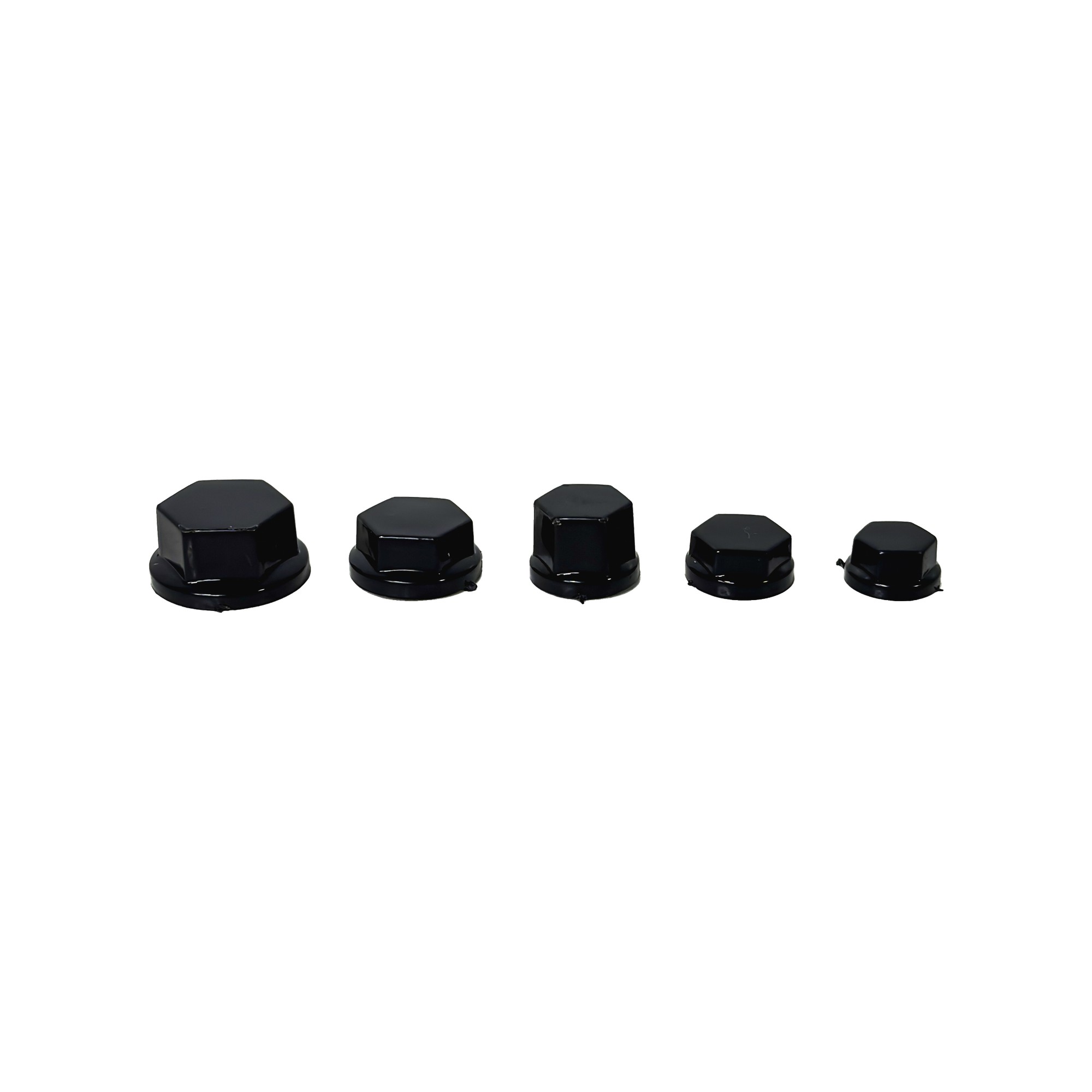 Kit 30 Cubre Tornillos Moto Universal Cromados Negro Oregon
