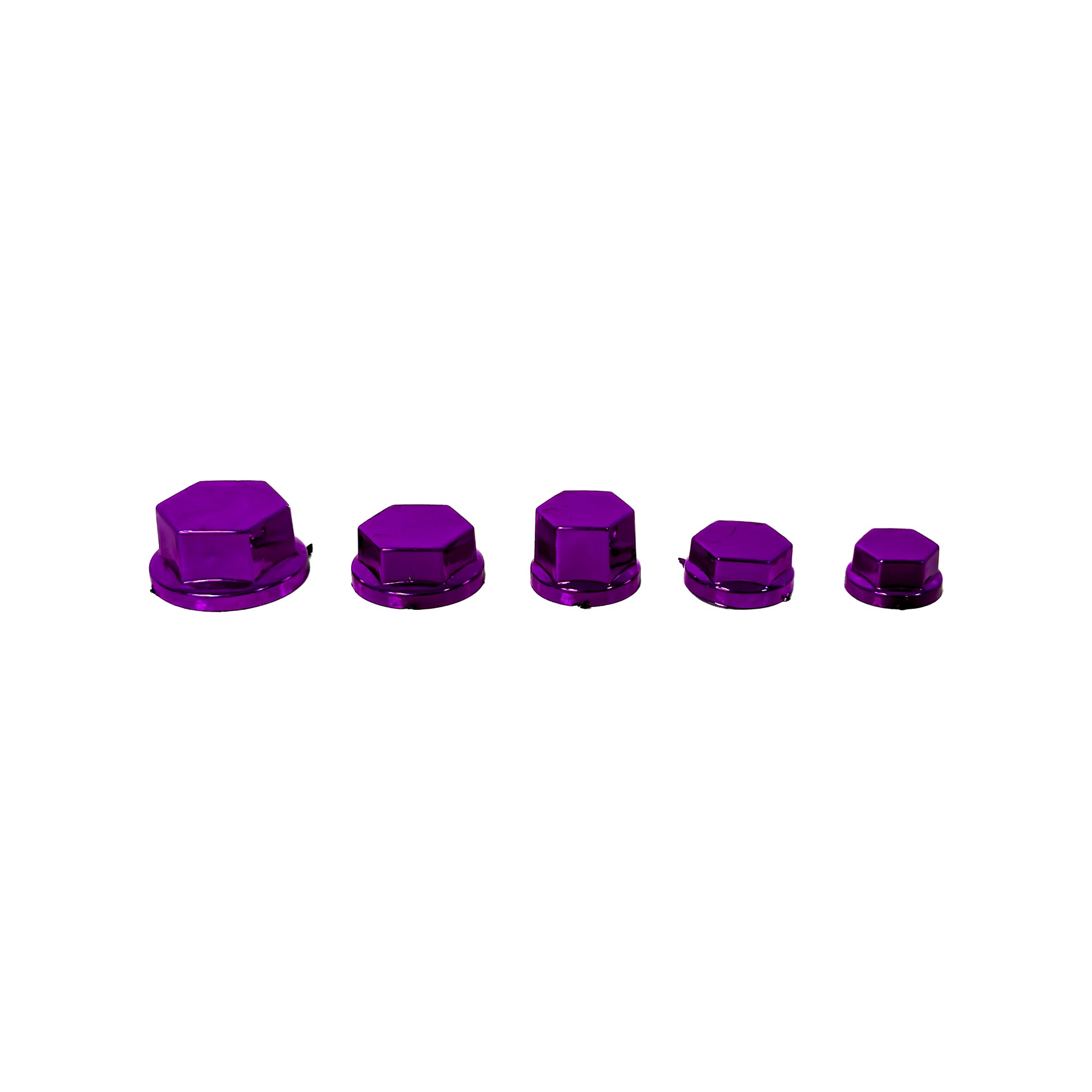 Kit 30 Cubre Tornillos Moto Universal Cromados Rosa Oregon