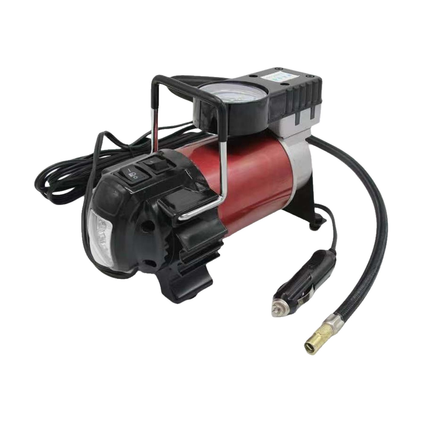 Compresor De Aire 12v 150 Psi Con Luz Led Frontal Oregon