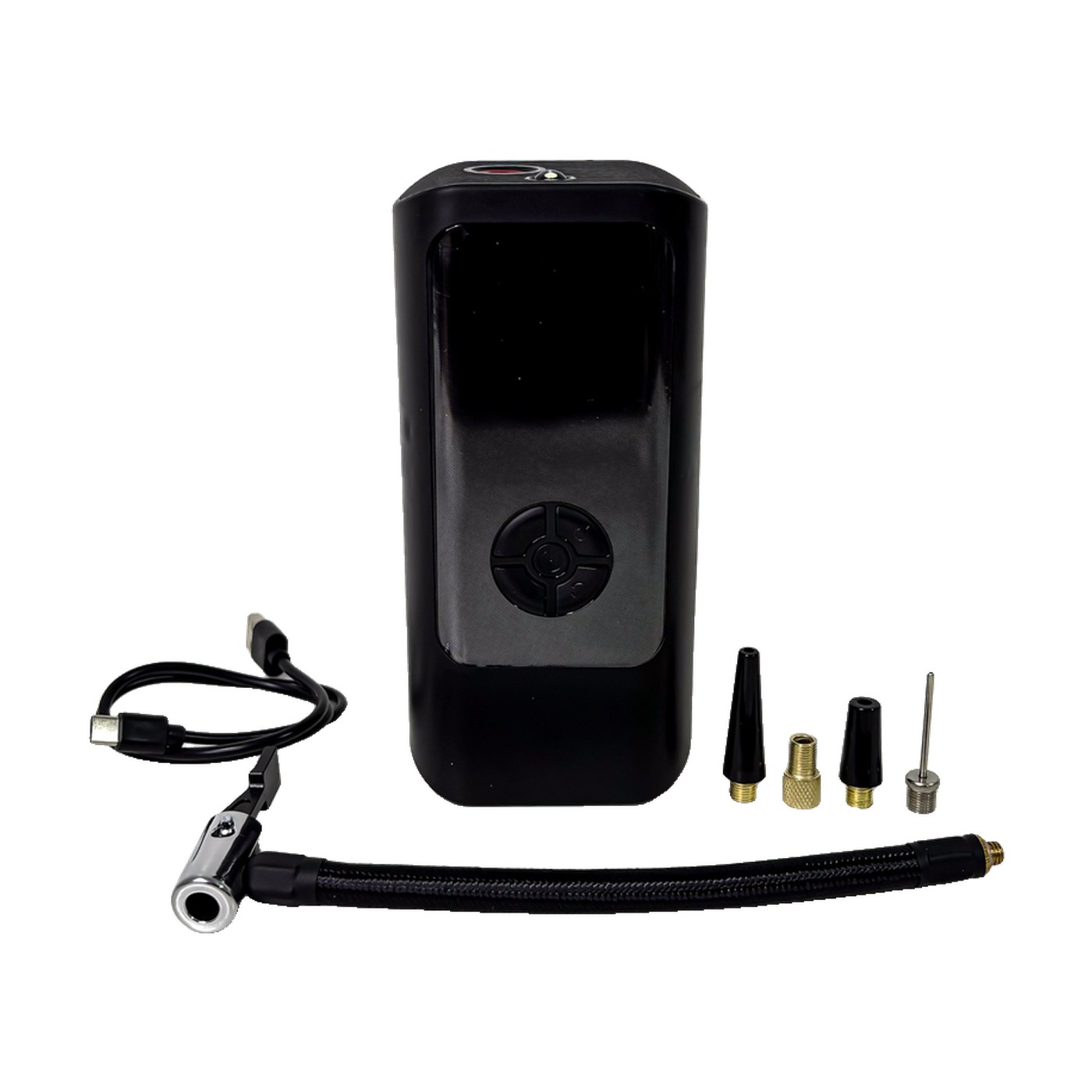 Compresor De Aire Digital Recargable Usb 7,4v Cilindro 19 Mm Oregon