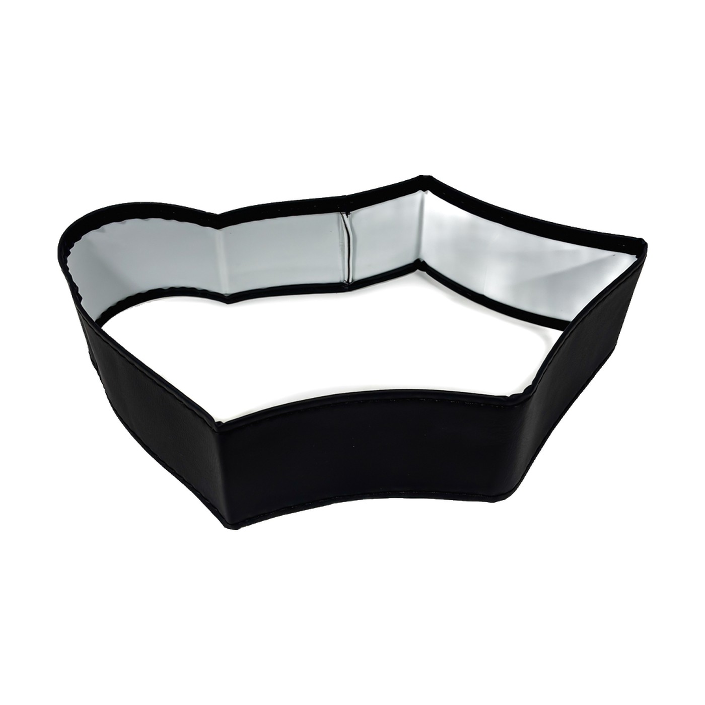 Cubre Volante Para Coser Cuerina Negro Costura Negra Oregon
