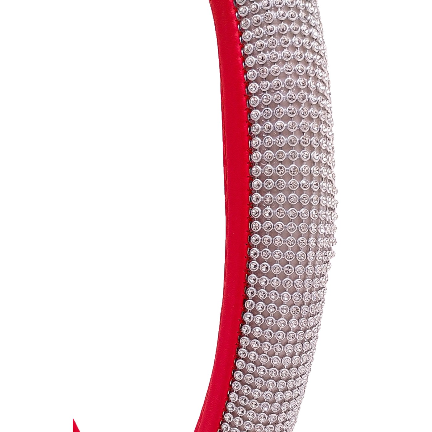 Cubre Volante Girls Power Diamantes Plata Y Rojo Oregon
