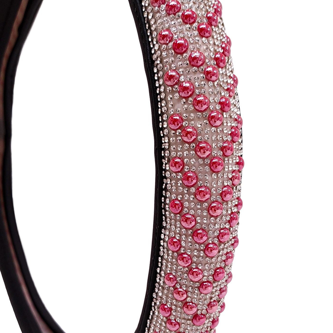 Cubre Volante Girls Power Cocodrilo Tela Rosa Oregon