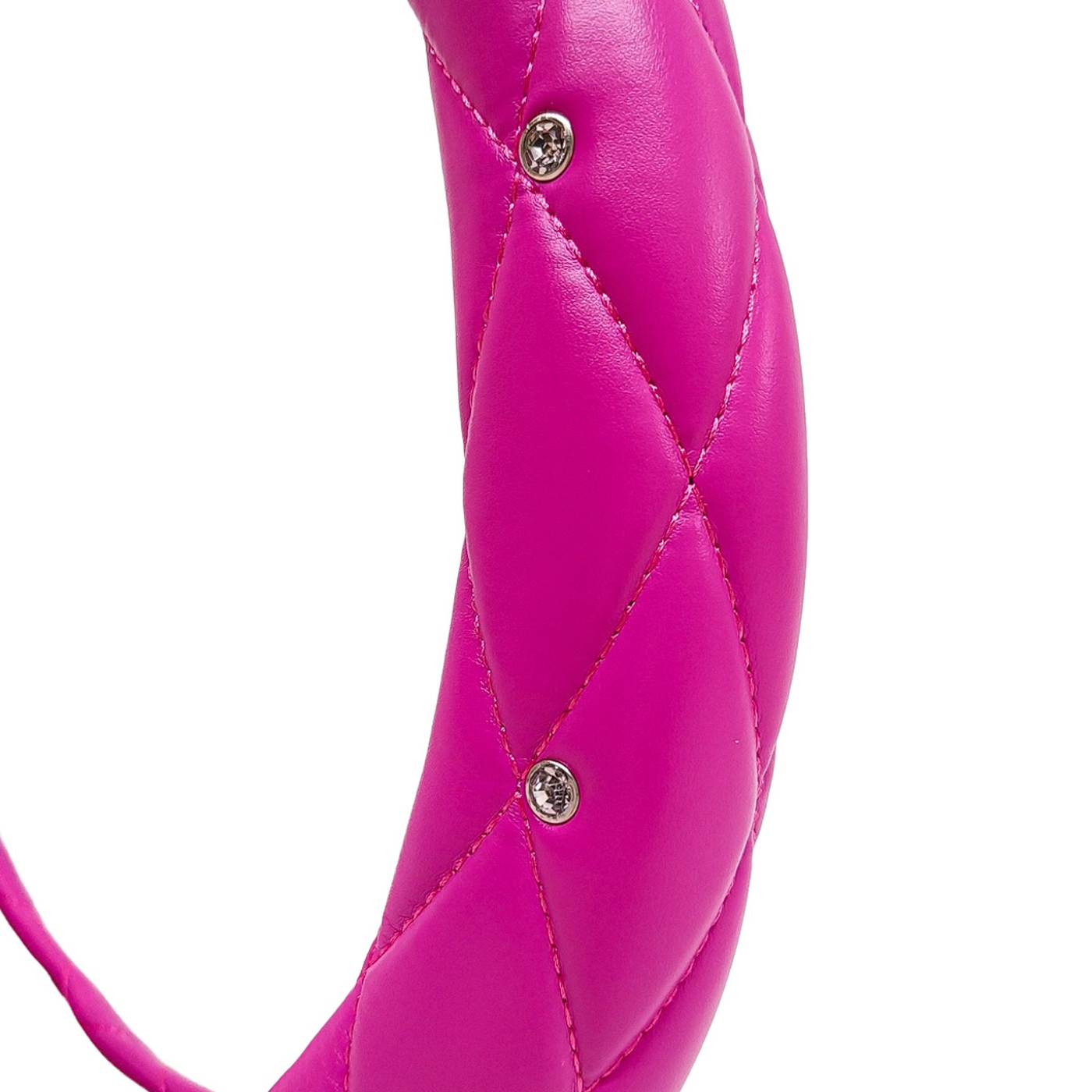 Cubre Volante Girls Power Cuero Rosa Con Diamantes Oregon
