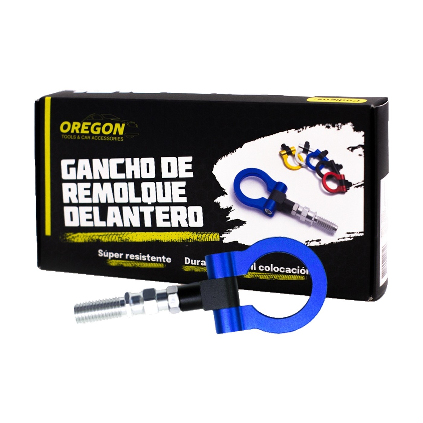 Gancho De Remolque Universal Competicion Picadas Azul Oregon