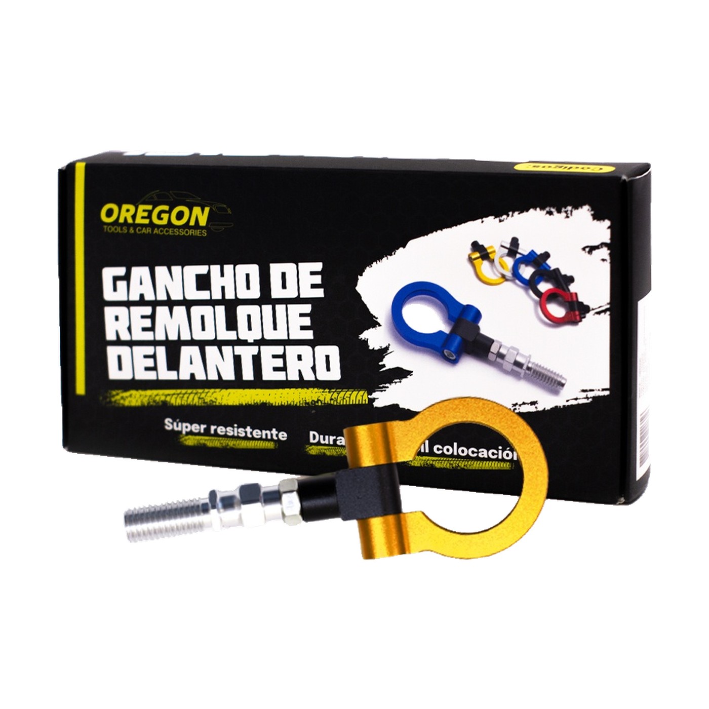 Gancho De Remolque Universal Competicion Picadas Dorado Oregon