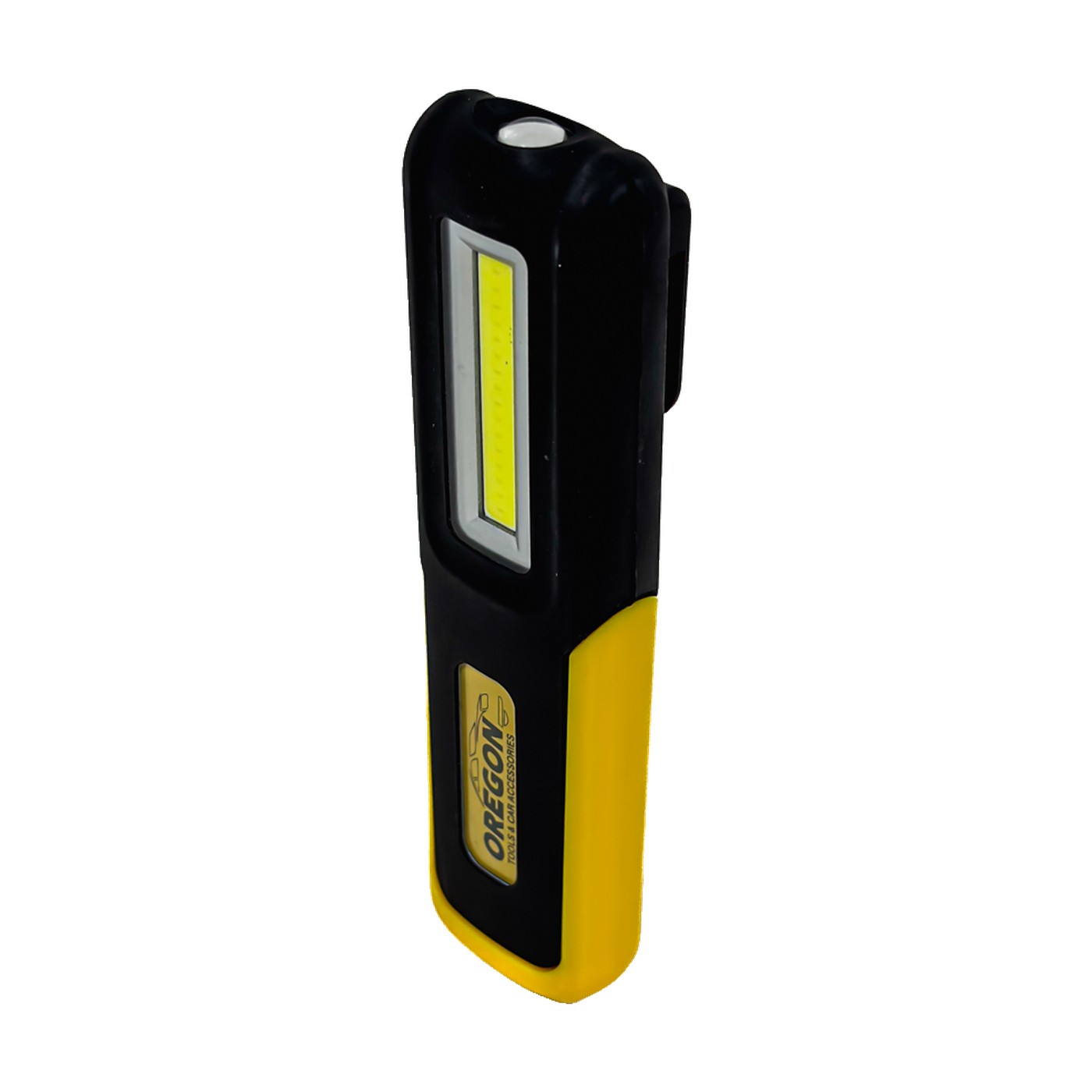 Linterna De Trabajo Led Cob Recargable Usb Con Clip Oregon