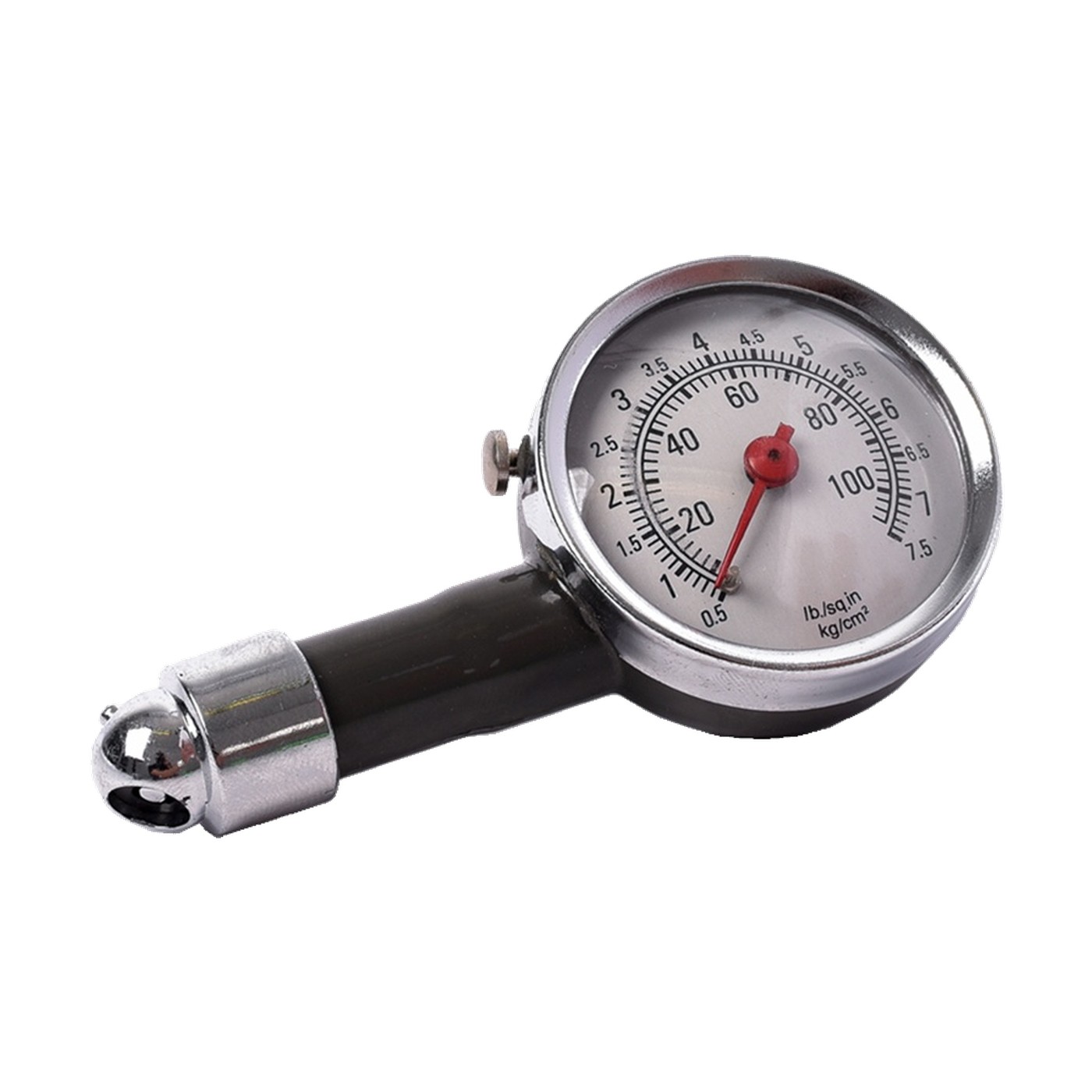 Medidor Presion Neumaticos 10-100 Psi Plateado Universal Oregon
