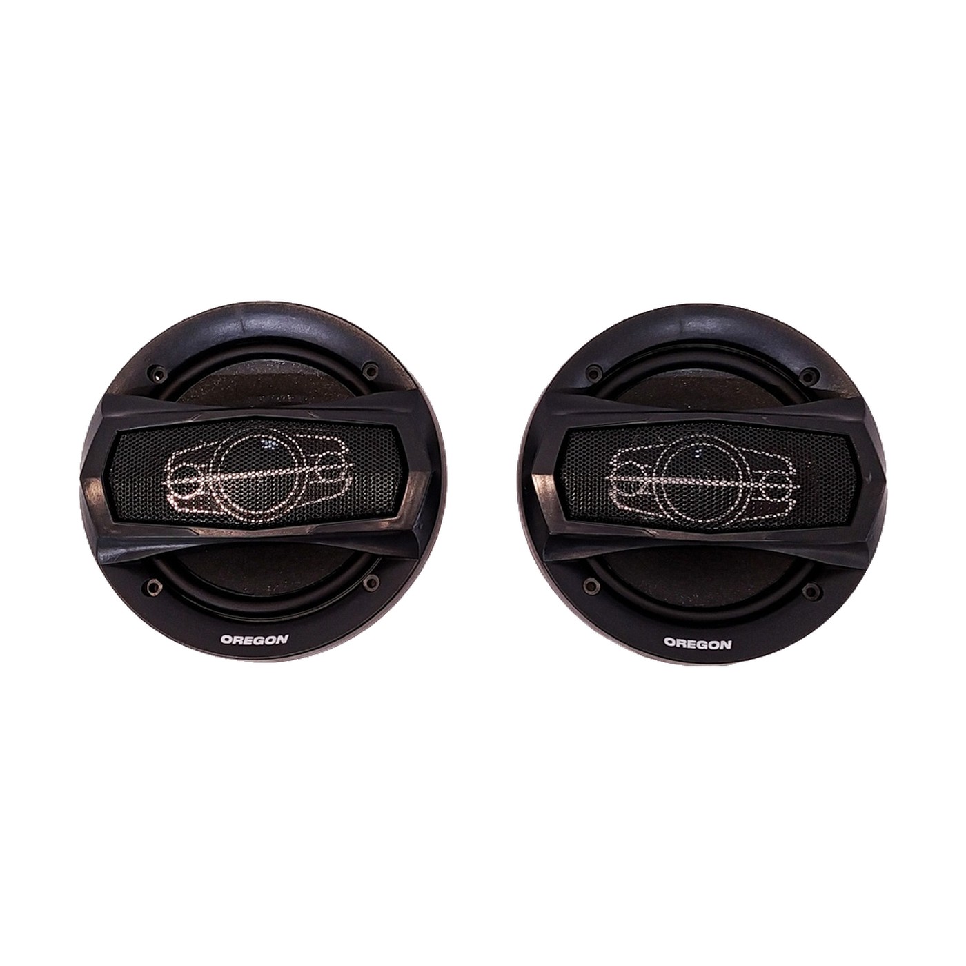 Parlantes Coaxiales 6,5 Pulgadas 4 Vias Para Auto X2 Oregon