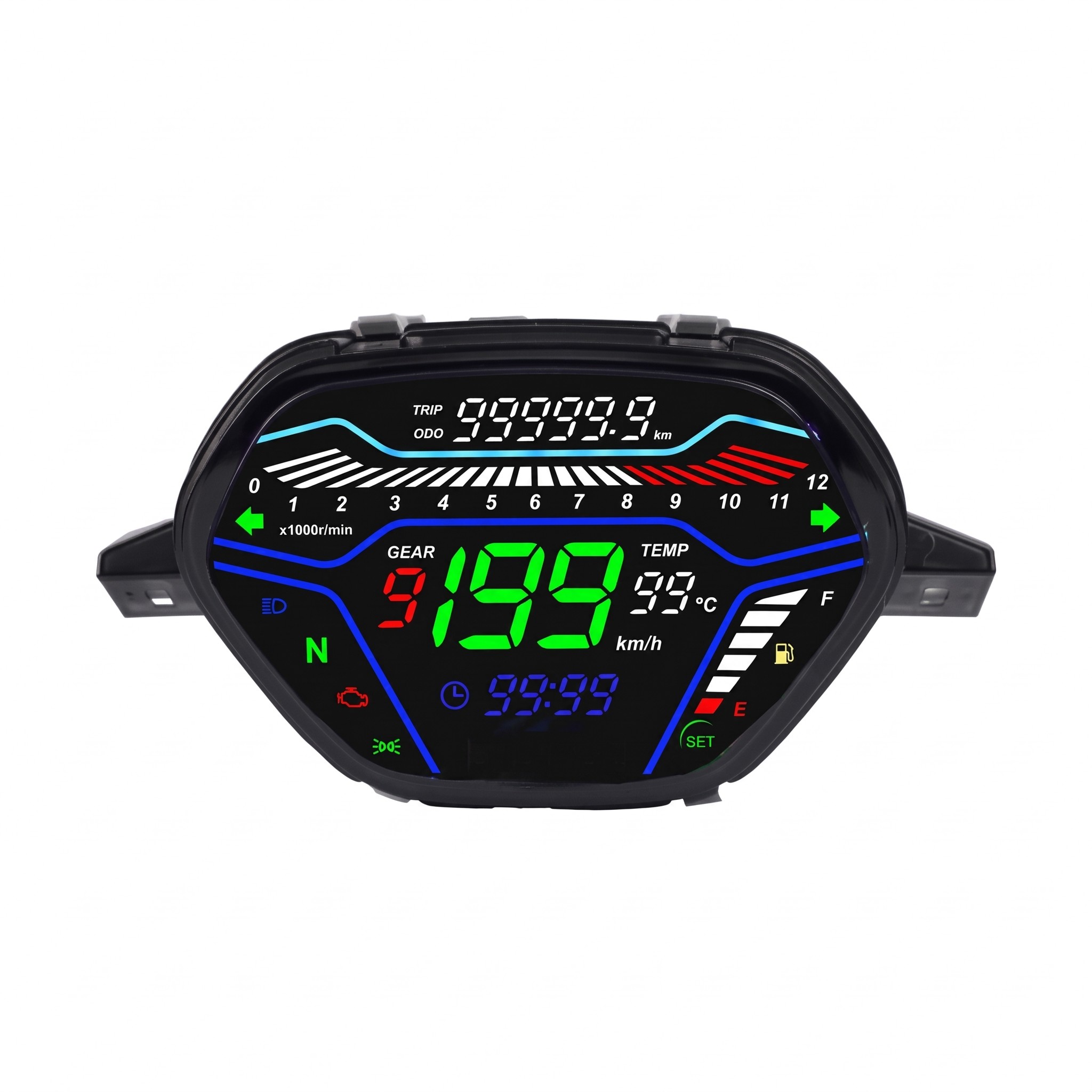 Tablero Digital Para Moto New Wave S110 Universal Oregon