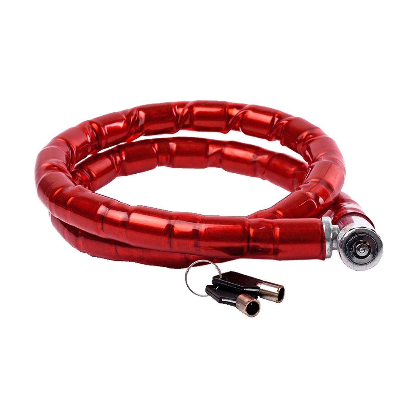 Traba Piton Para Moto 22x1200 Mm Rojo Universal Oregon