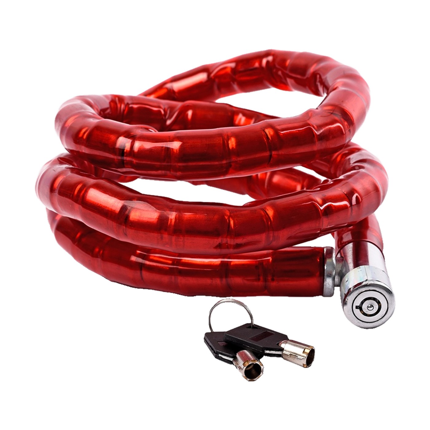 Traba Piton Para Moto 22x1500 Mm Rojo Universal Oregon