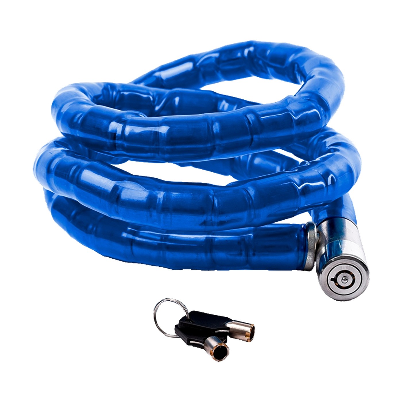 Traba Piton Para Moto 22x1500 Mm Azul Universal Oregon