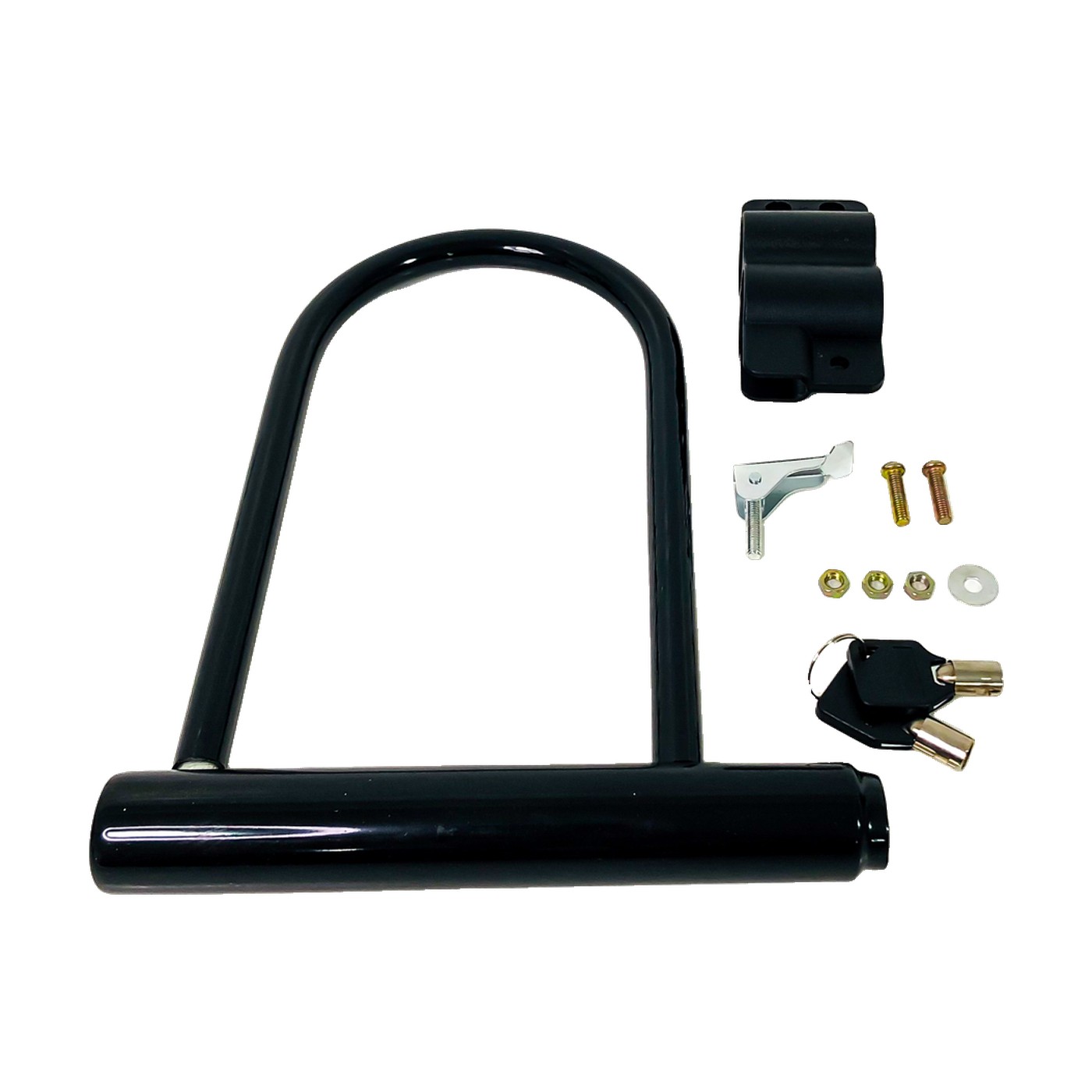 Traba Candado En U Para Moto Y Bici 180x245 Mm Con Llave Oregon