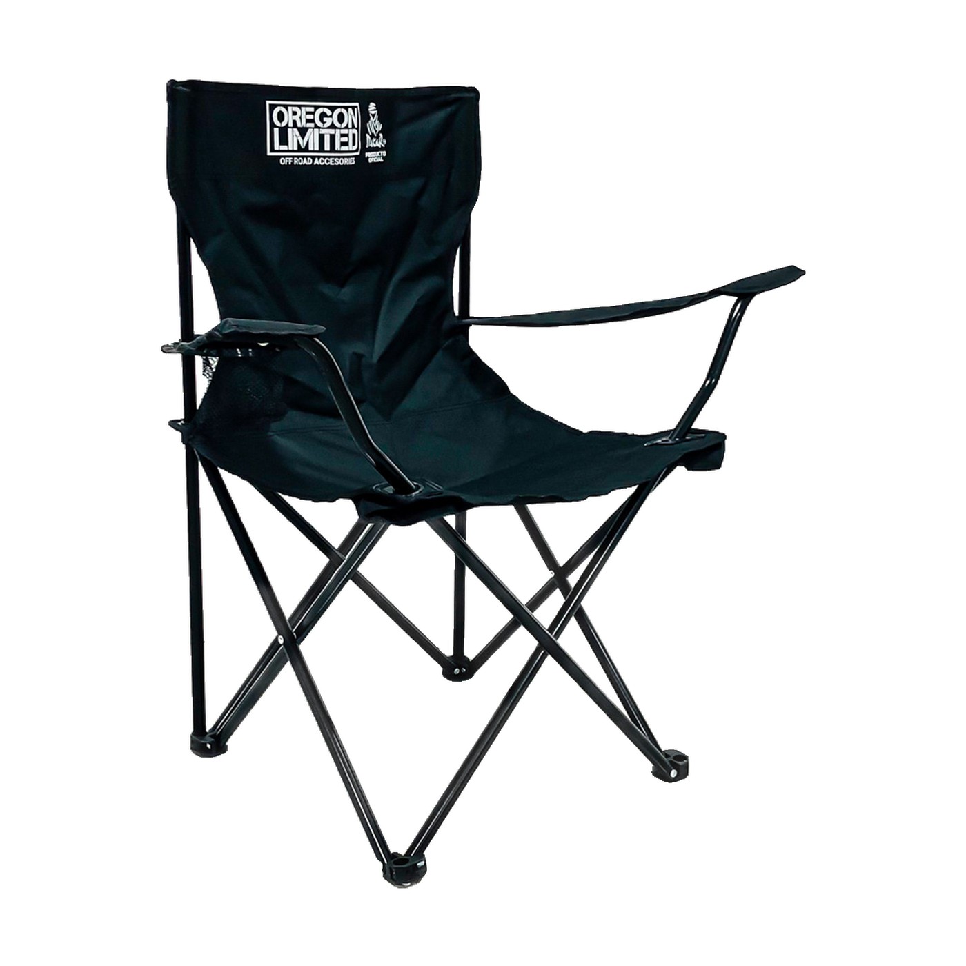 Silla Plegable Multiuso Offroad Playa 50x50x80 Cm Negra