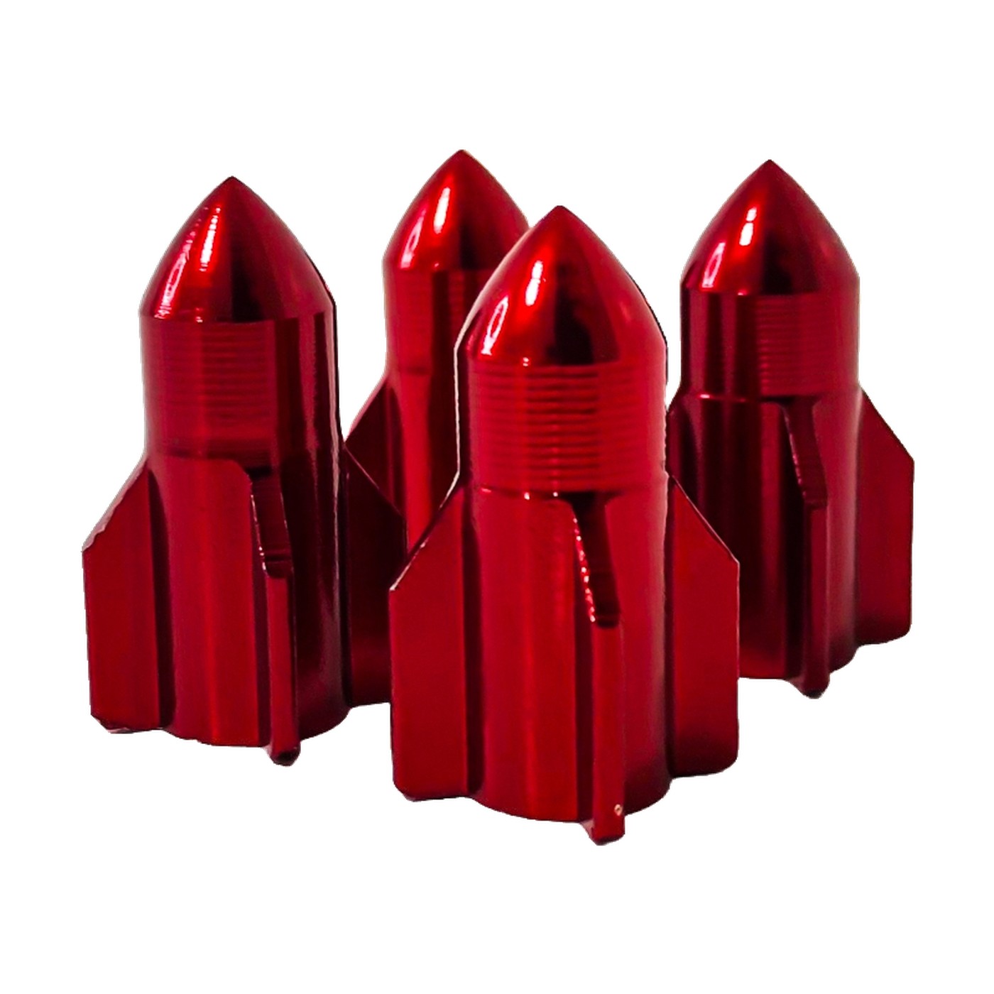Tapas De Valvula Tuning Rocket Rojas X4 Oregon