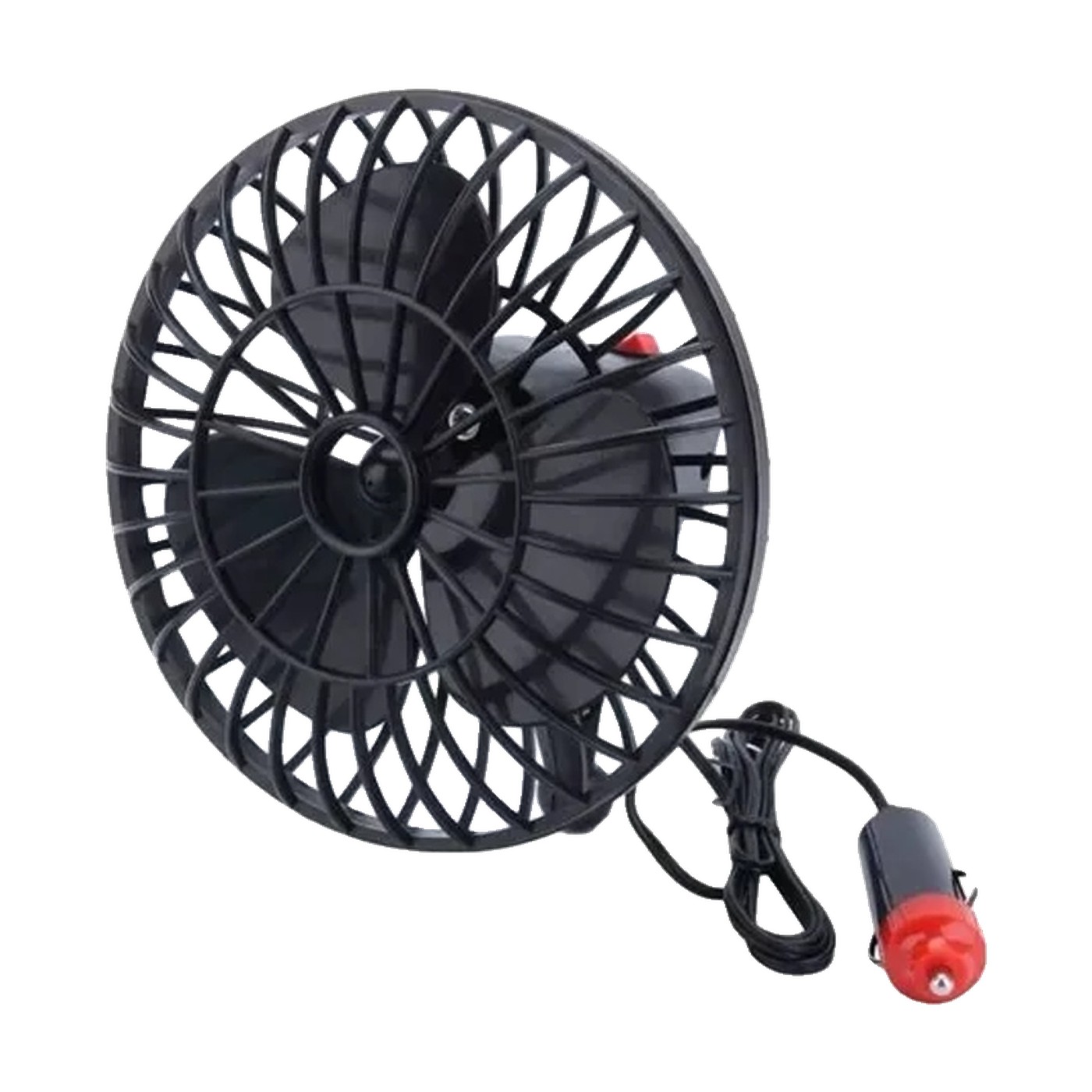 Ventilador Plastico Auto 5 Pulgadas 24v Reforzado Oregon Negro