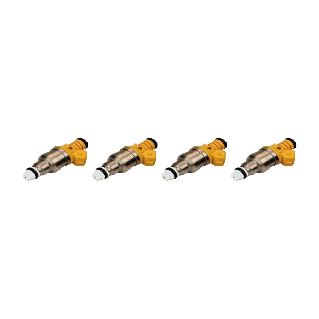 Kit 4 Inyectores De Combustible Volkswagen Santana 2.0 Quantum 2.0 Aro Negro Rgu Pro